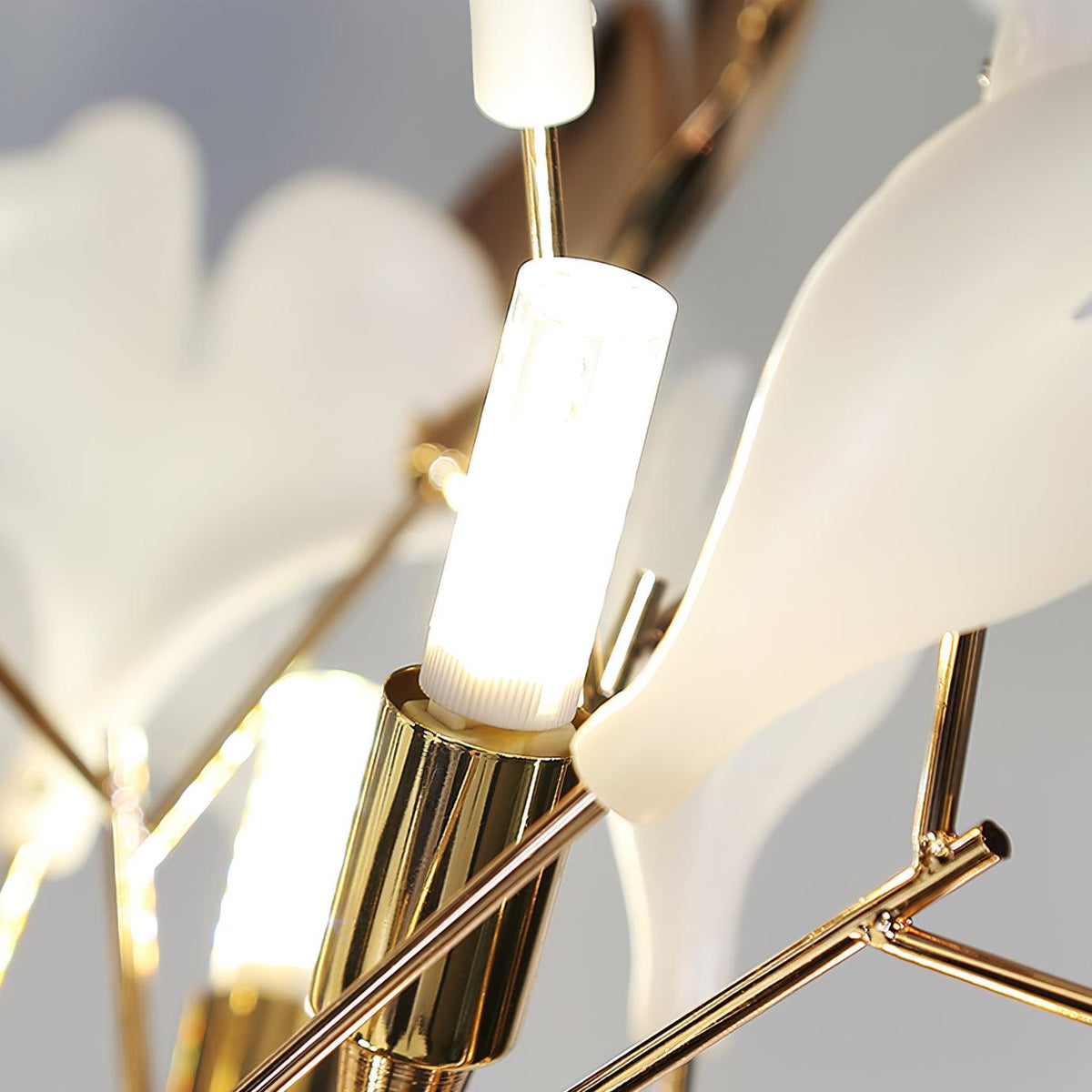 Anoren Luxury Floral Floor Lamp