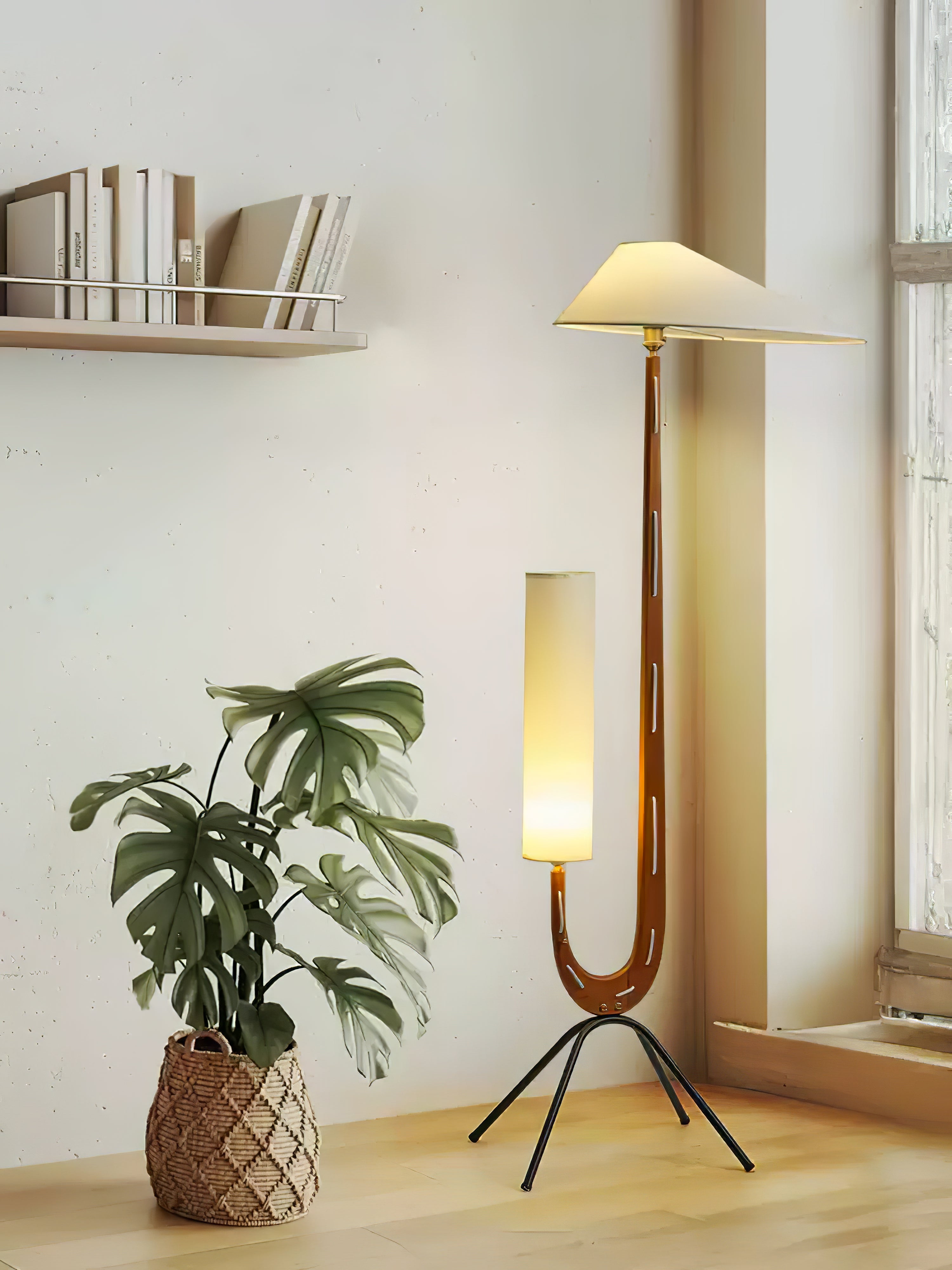Novael Fabric Scandinavian Floor Lamp