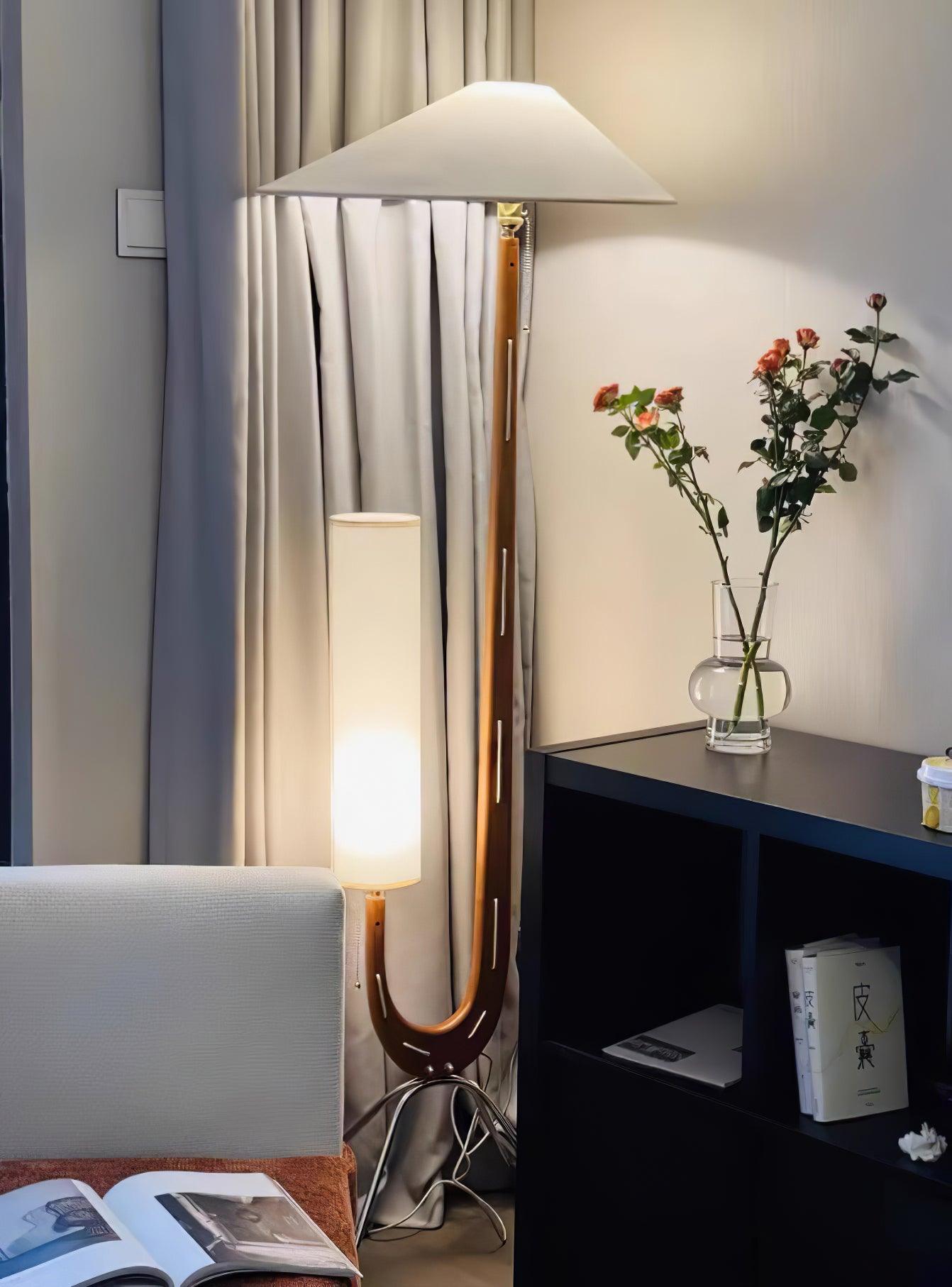Novael Fabric Scandinavian Floor Lamp