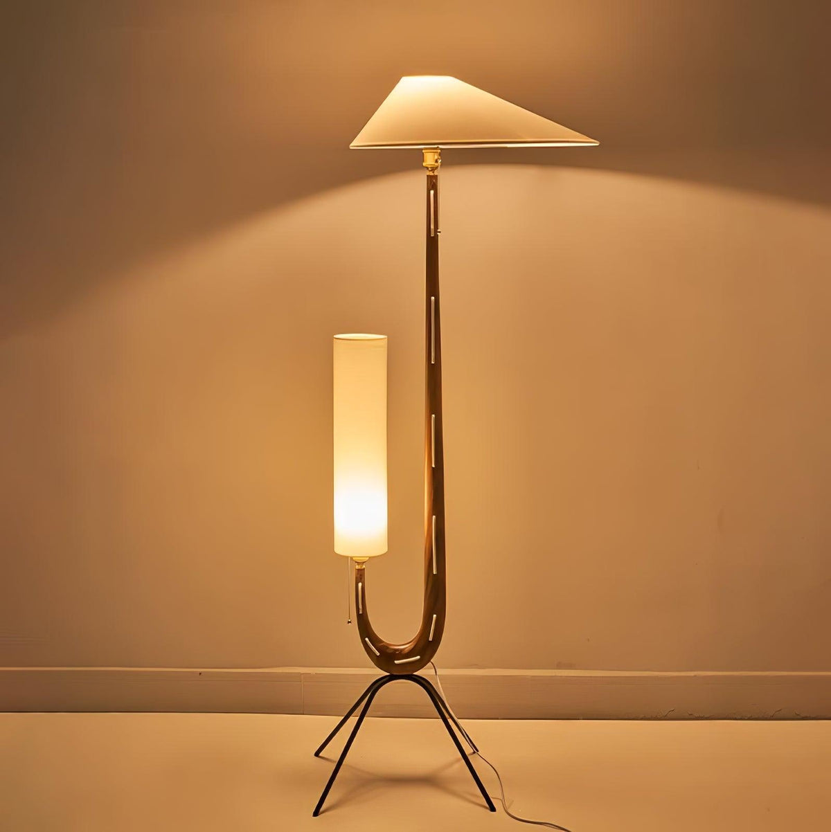 Novael Fabric Scandinavian Floor Lamp