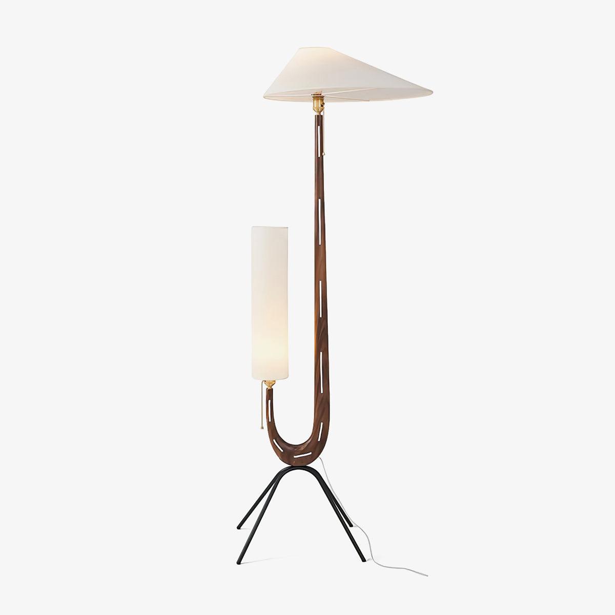 Novael Fabric Scandinavian Floor Lamp