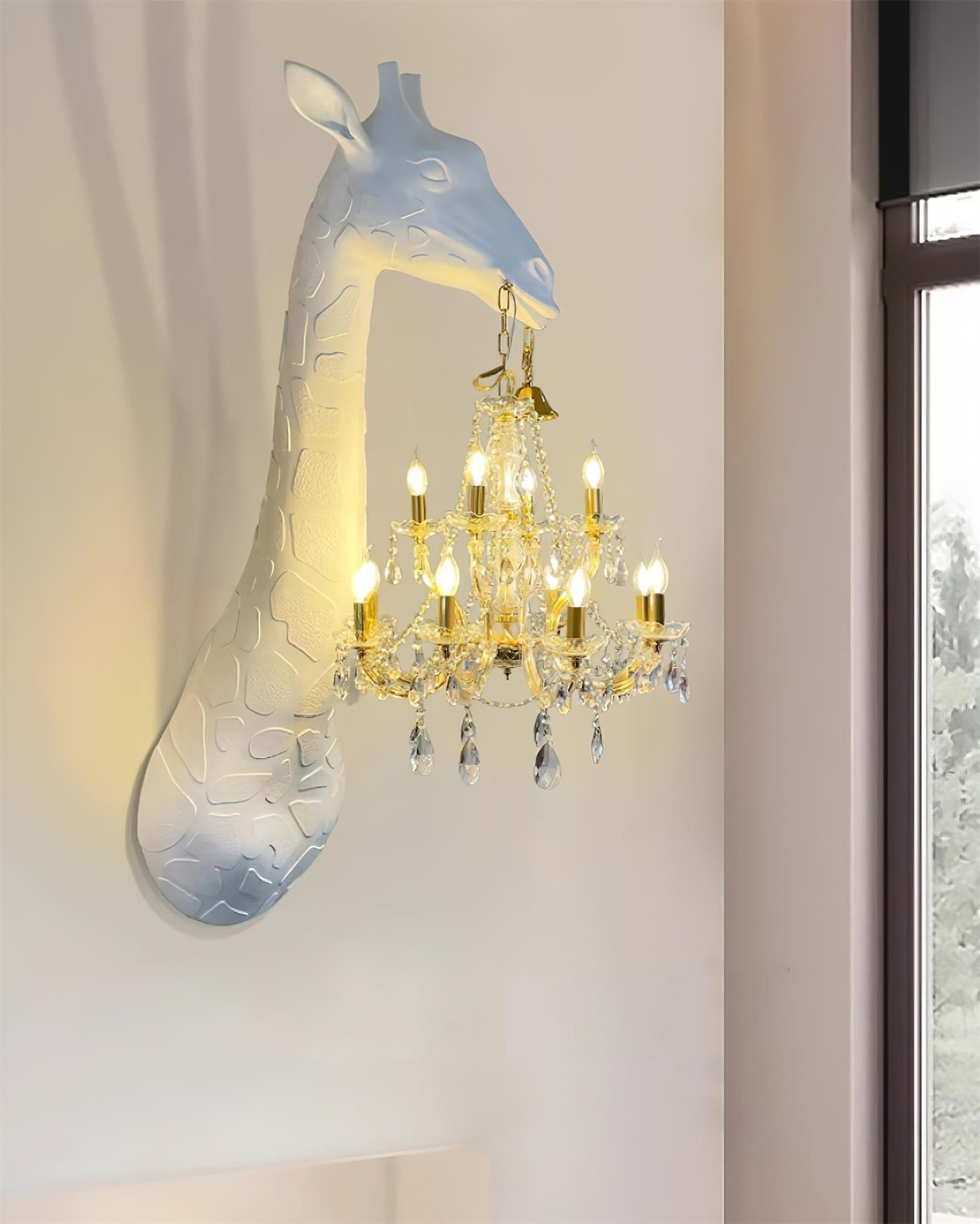 Elyoelle Individual Creativity Crystal Wall Lamp