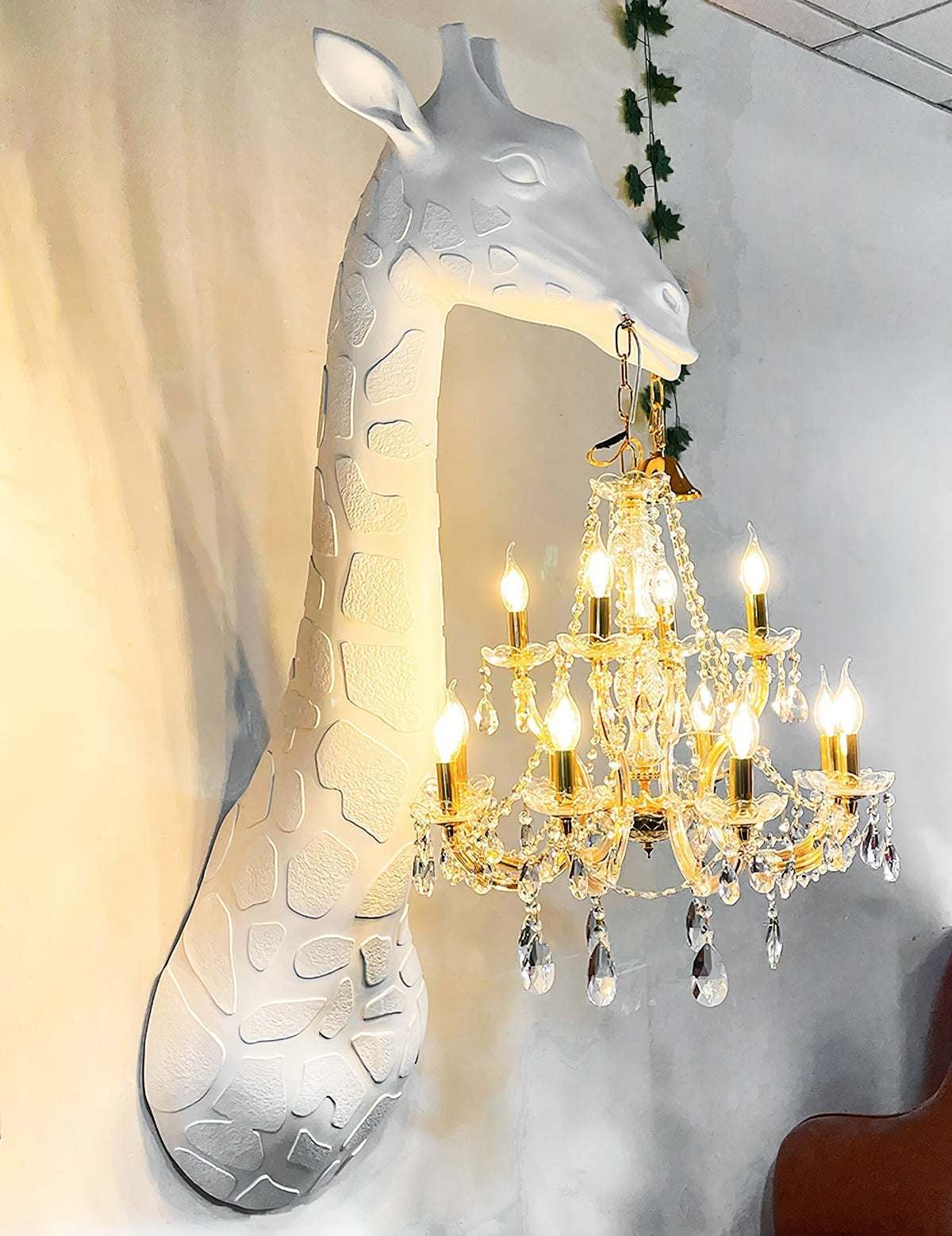 Elyoelle Individual Creativity Crystal Wall Lamp