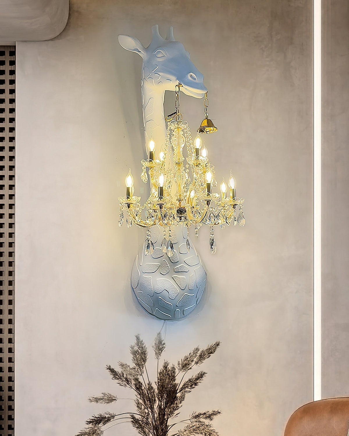 Elyoelle Individual Creativity Crystal Wall Lamp