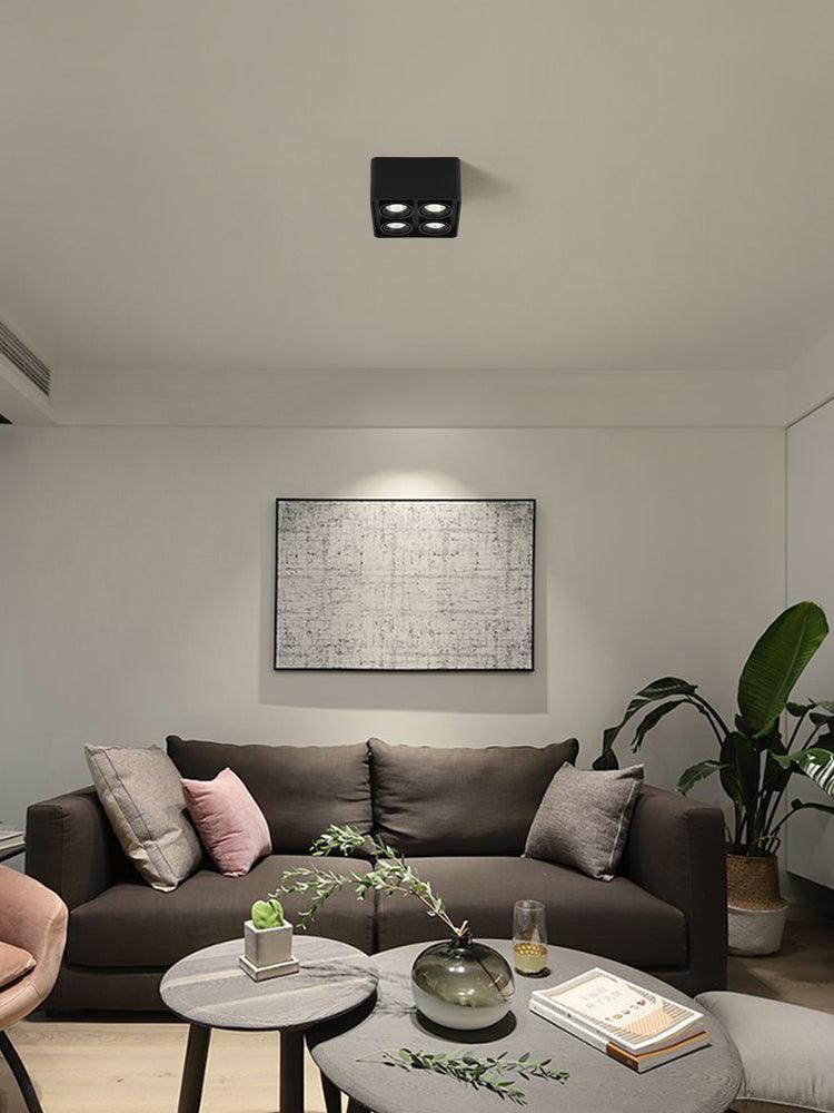 Thea Spotlight Surface Mount Twin LED Angular Minimalist