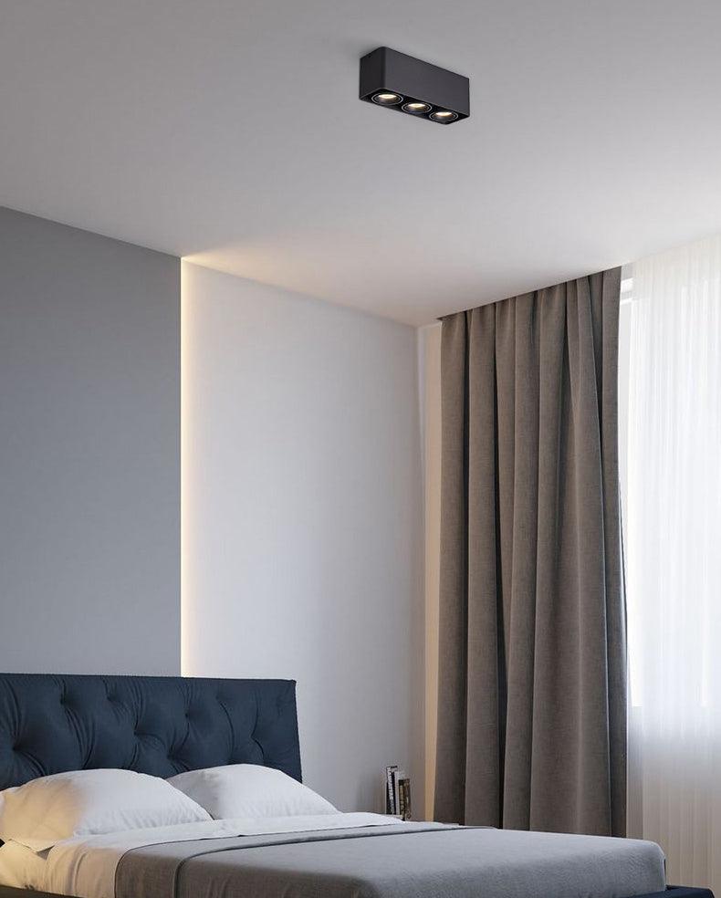 Thea Spotlight Surface Mount Twin LED Angular Minimalist