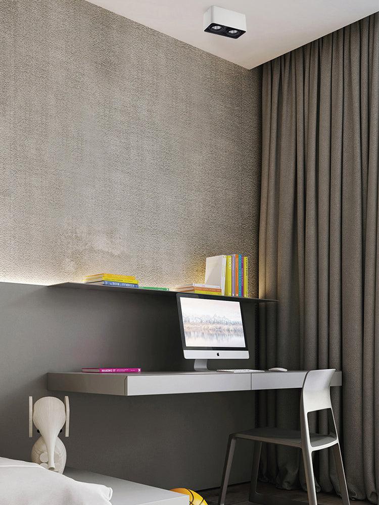 Thea Spotlight Surface Mount Twin LED Angular Minimalist
