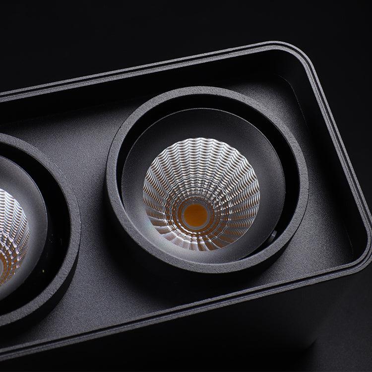 Thea Spotlight Surface Mount Twin LED Angular Minimalist