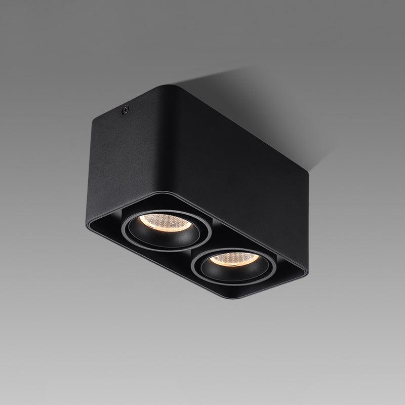 Thea Spotlight Surface Mount Twin LED Angular Minimalist