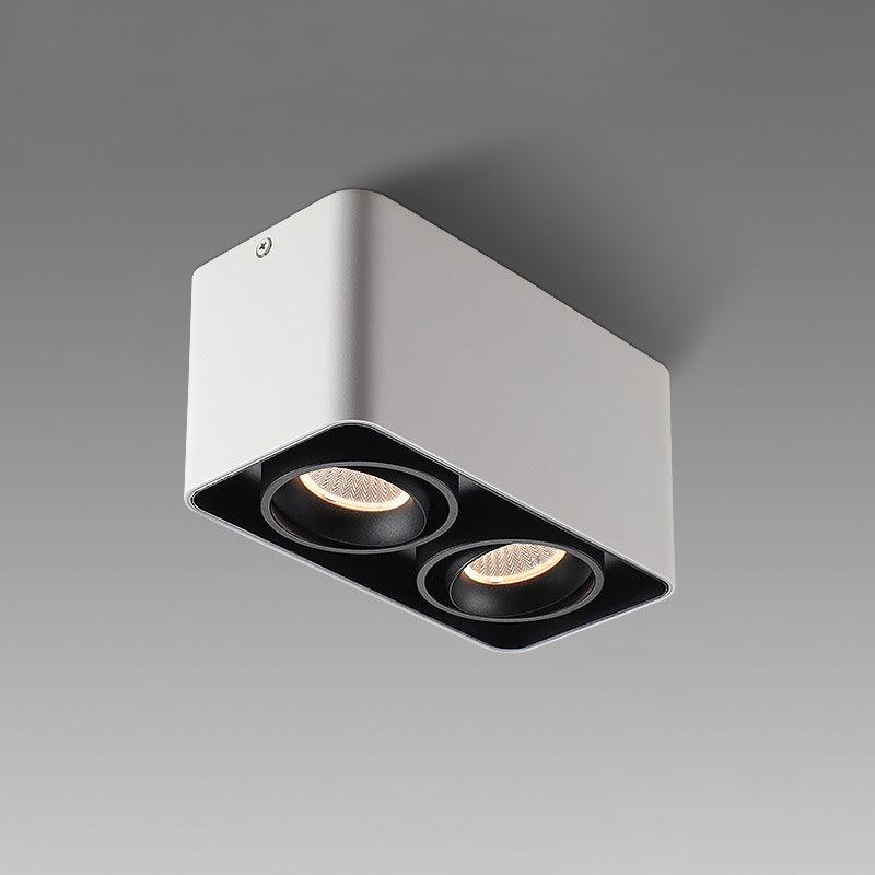 Thea Spotlight Surface Mount Twin LED Angular Minimalist