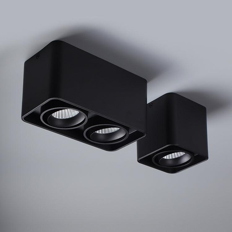 Thea Spotlight Surface Mount Twin LED Angular Minimalist