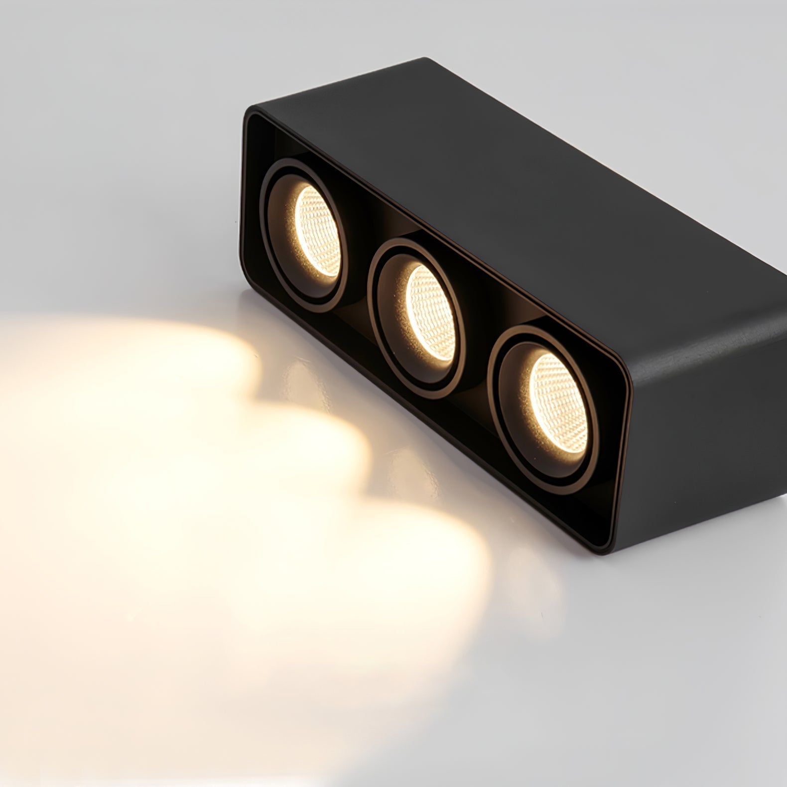 Thea Spotlight Surface Mount Twin LED Angular Minimalist