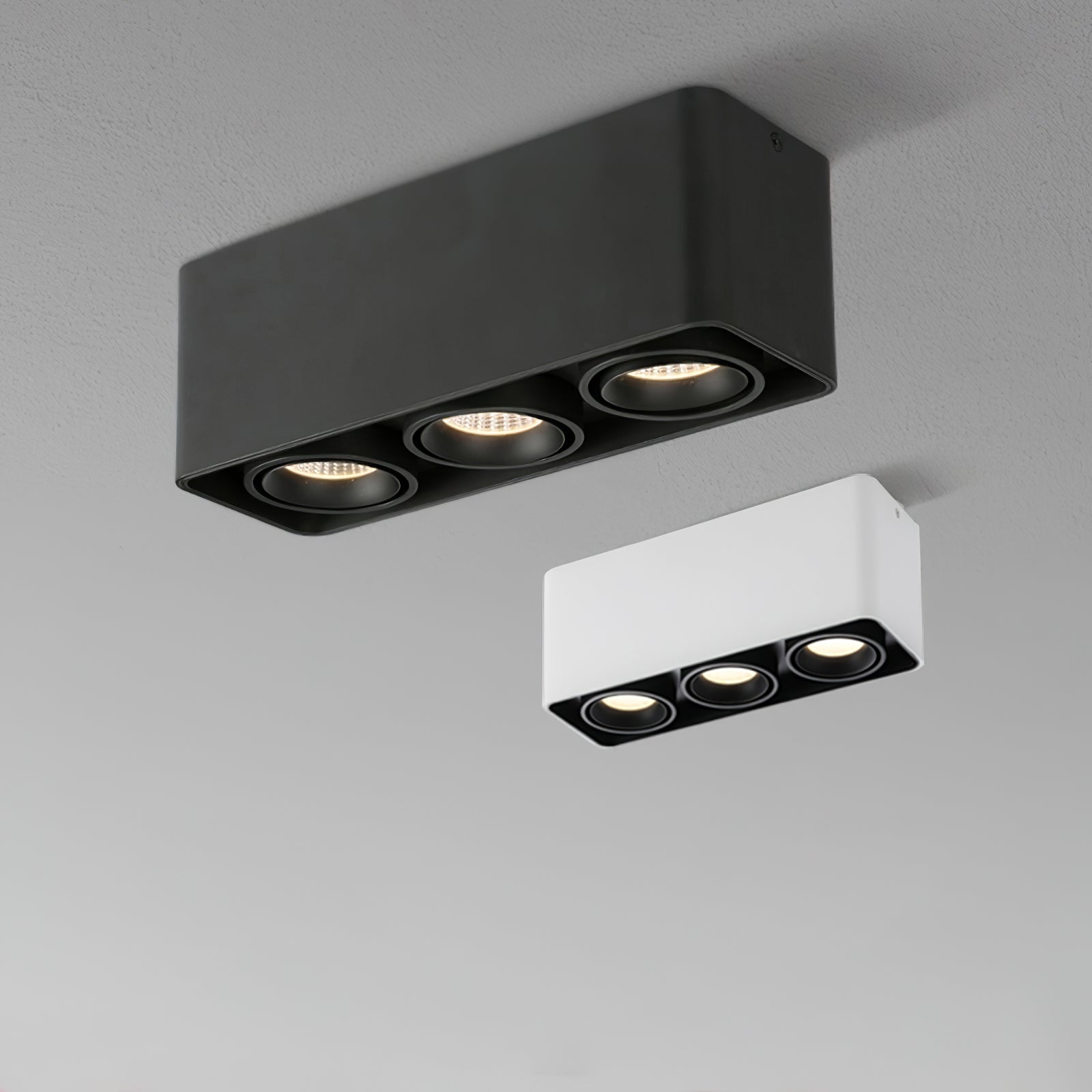 Thea Spotlight Surface Mount Twin LED Angular Minimalist