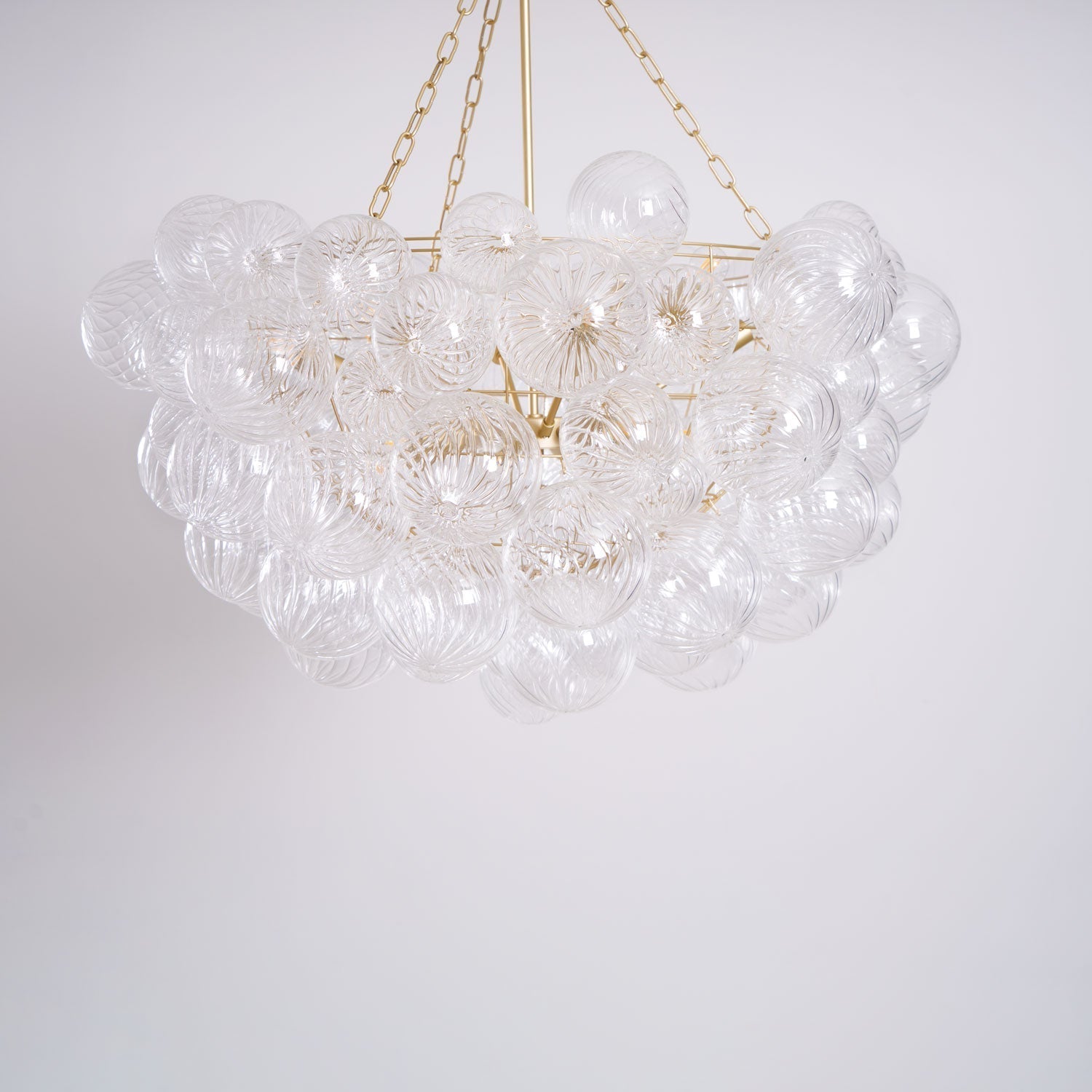 Aurora Chandelier Glass Ball Bubble Modern