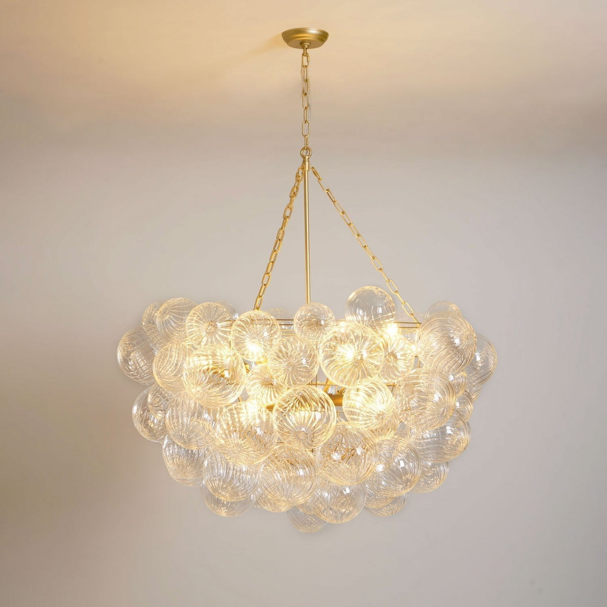 Aurora Chandelier Glass Ball Bubble Modern