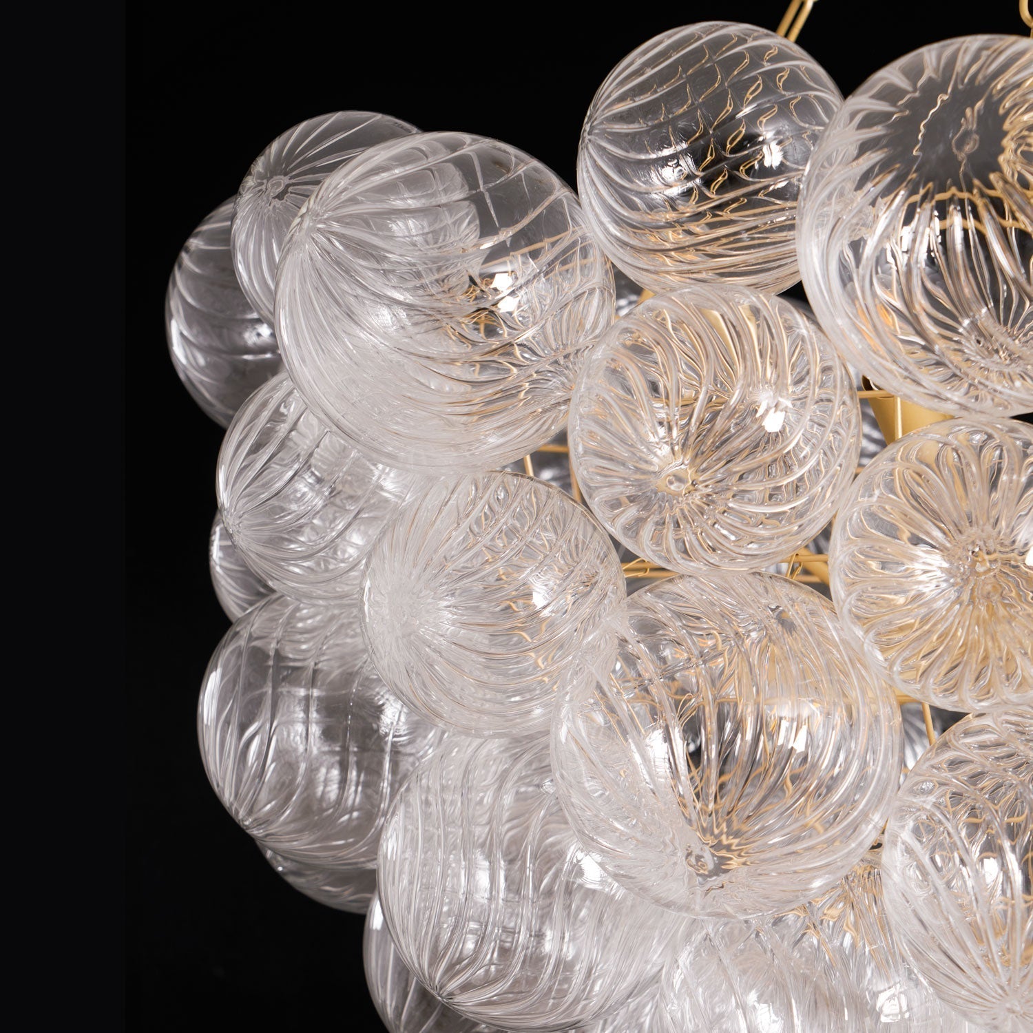 Aurora Chandelier Glass Ball Bubble Modern