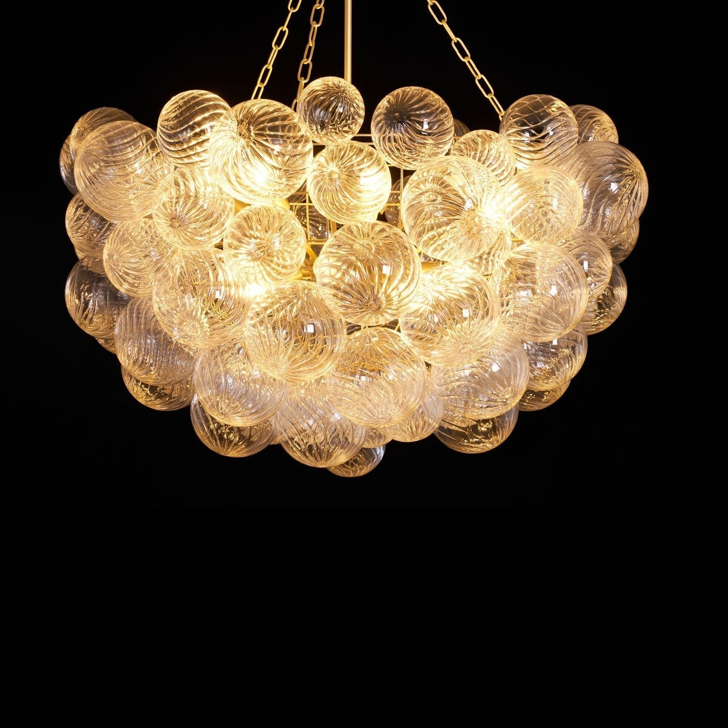 Aurora Chandelier Glass Ball Bubble Modern