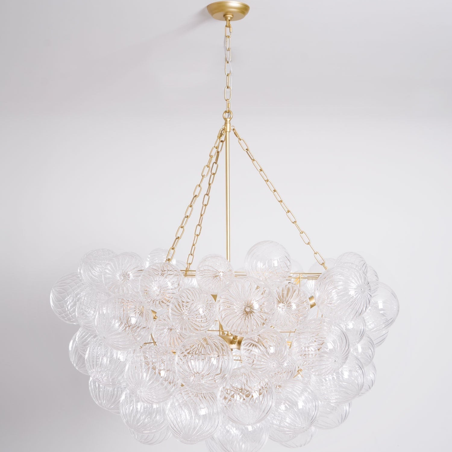 Aurora Chandelier Glass Ball Bubble Modern - Neutral Decor