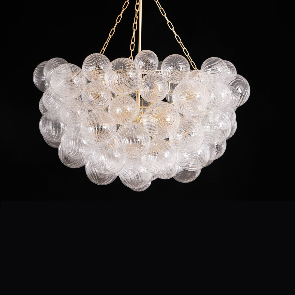 Aurora Chandelier Glass Ball Bubble Modern