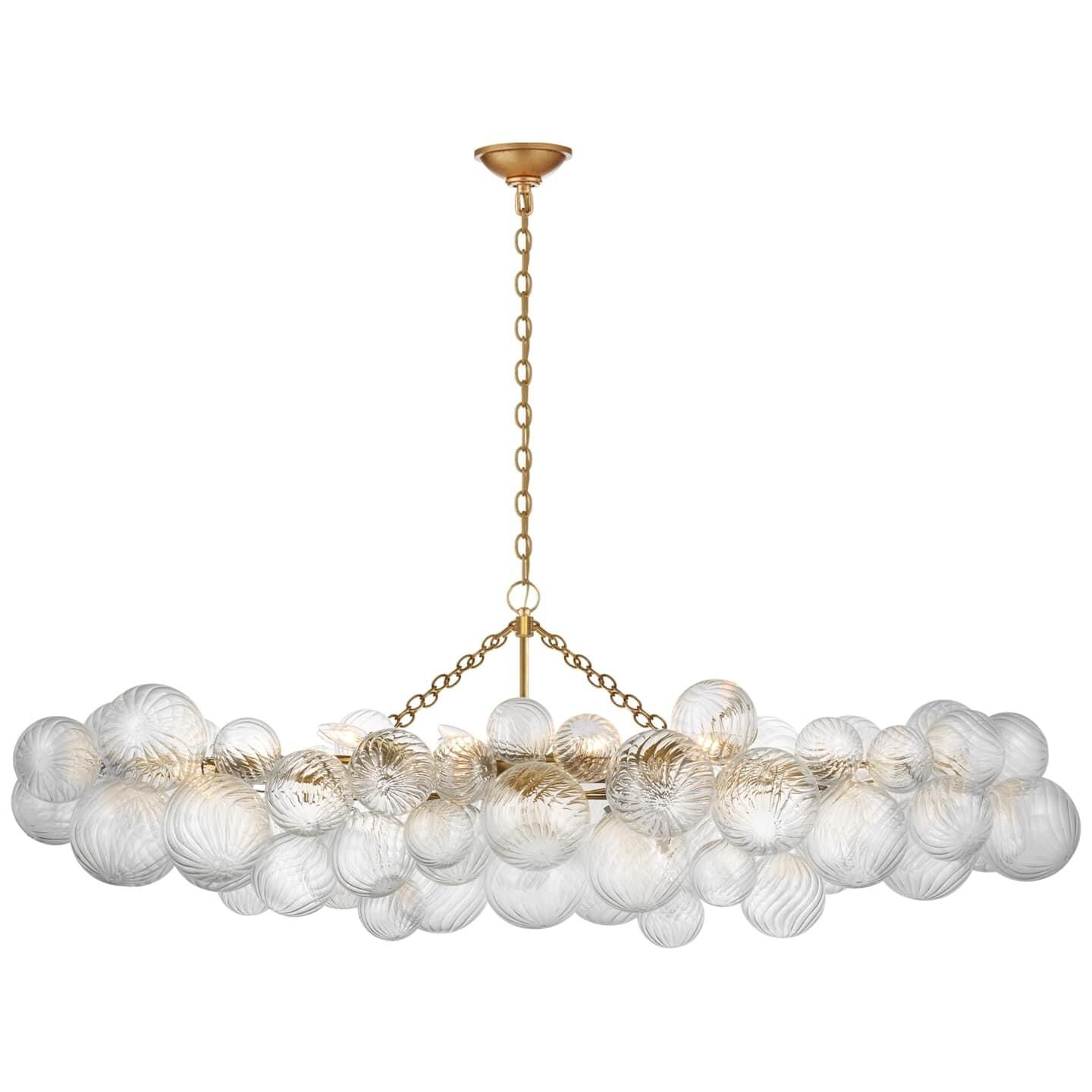 Aurora Chandelier Glass Ball Bubble Modern
