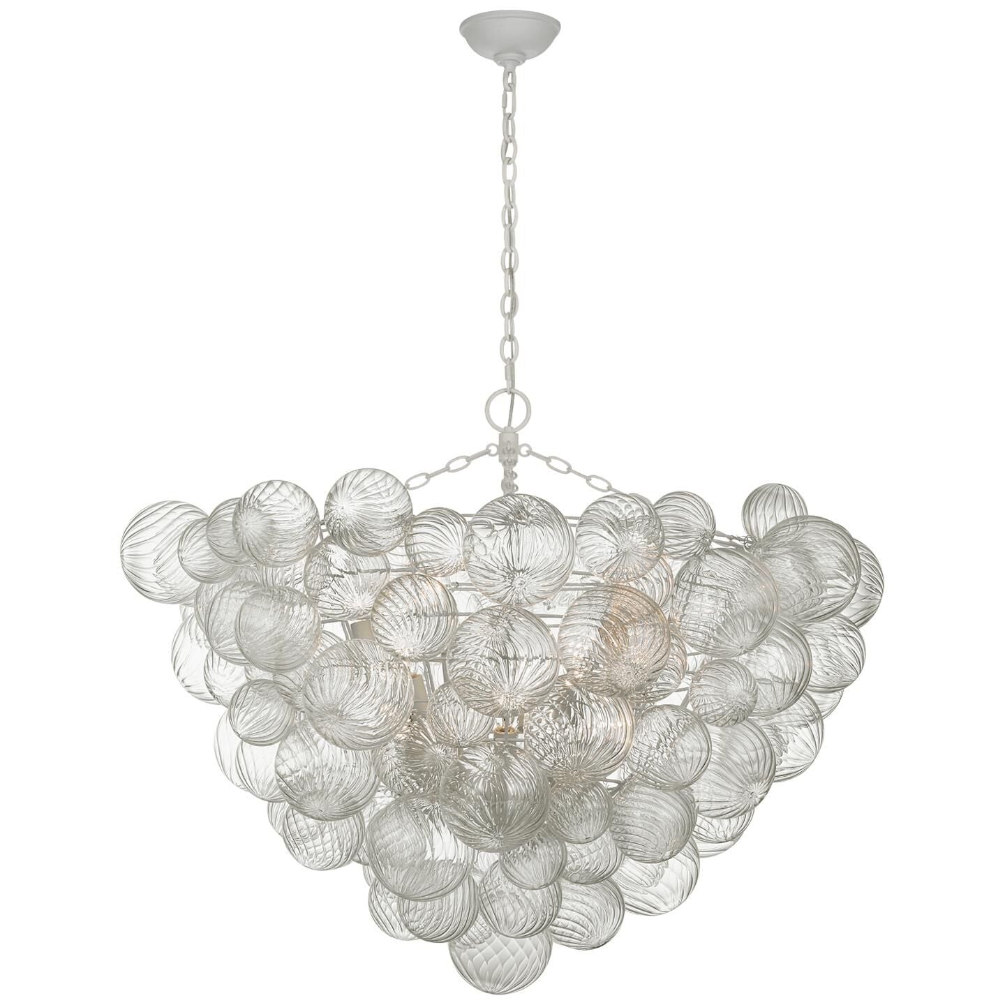 Aurora Chandelier Glass Ball Bubble Modern - Neutral Decor