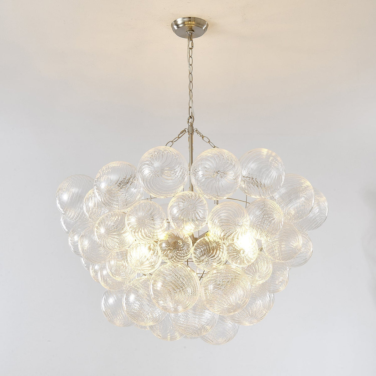 Aurora Chandelier Glass Ball Bubble Modern