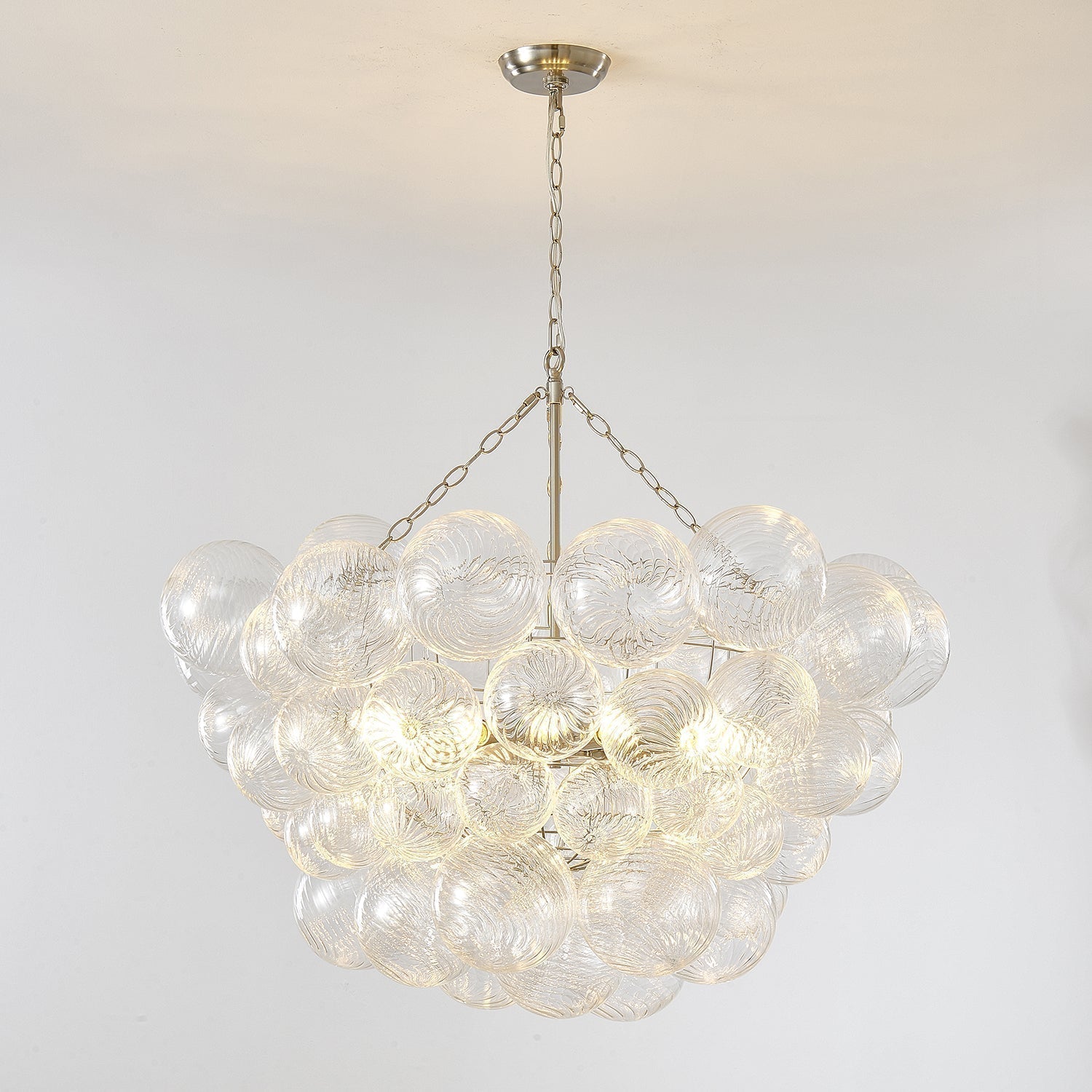 Aurora Chandelier Glass Ball Bubble Modern