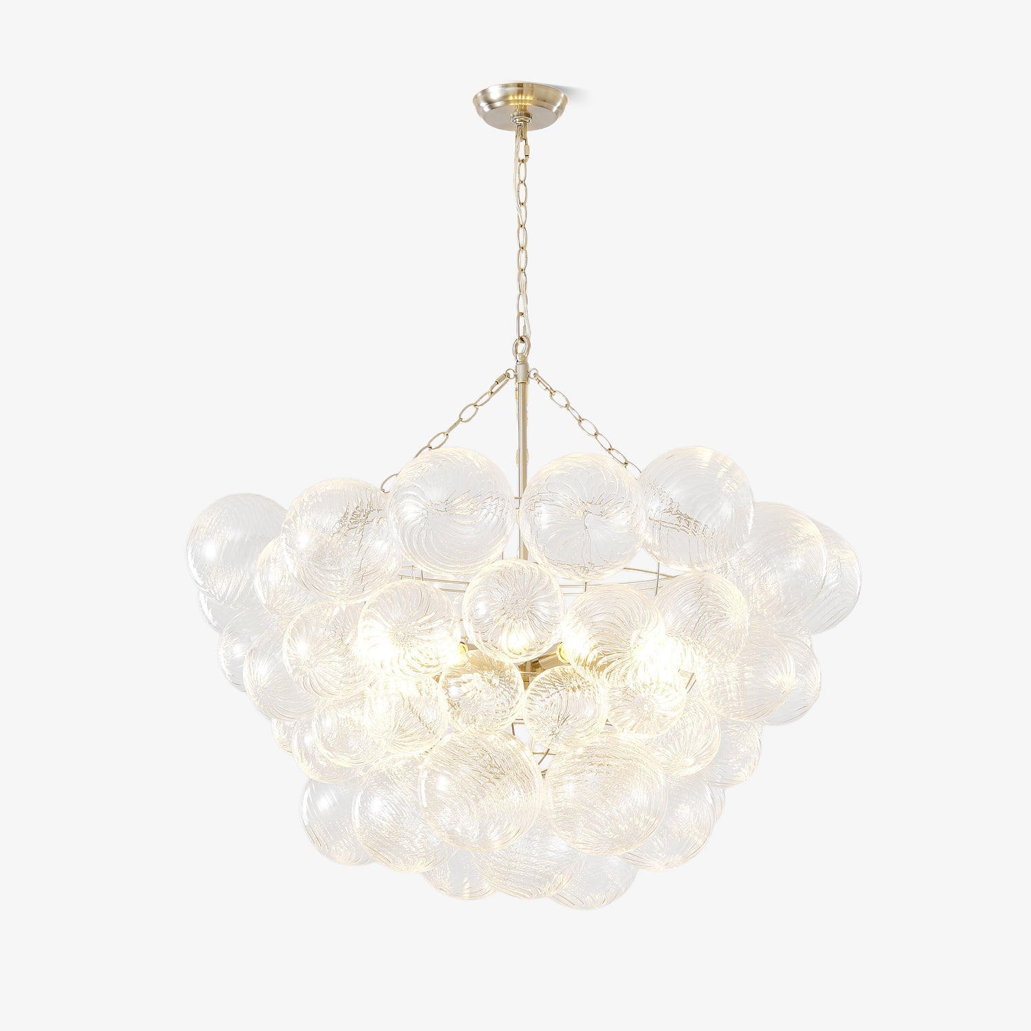 Aurora Chandelier Glass Ball Bubble Modern