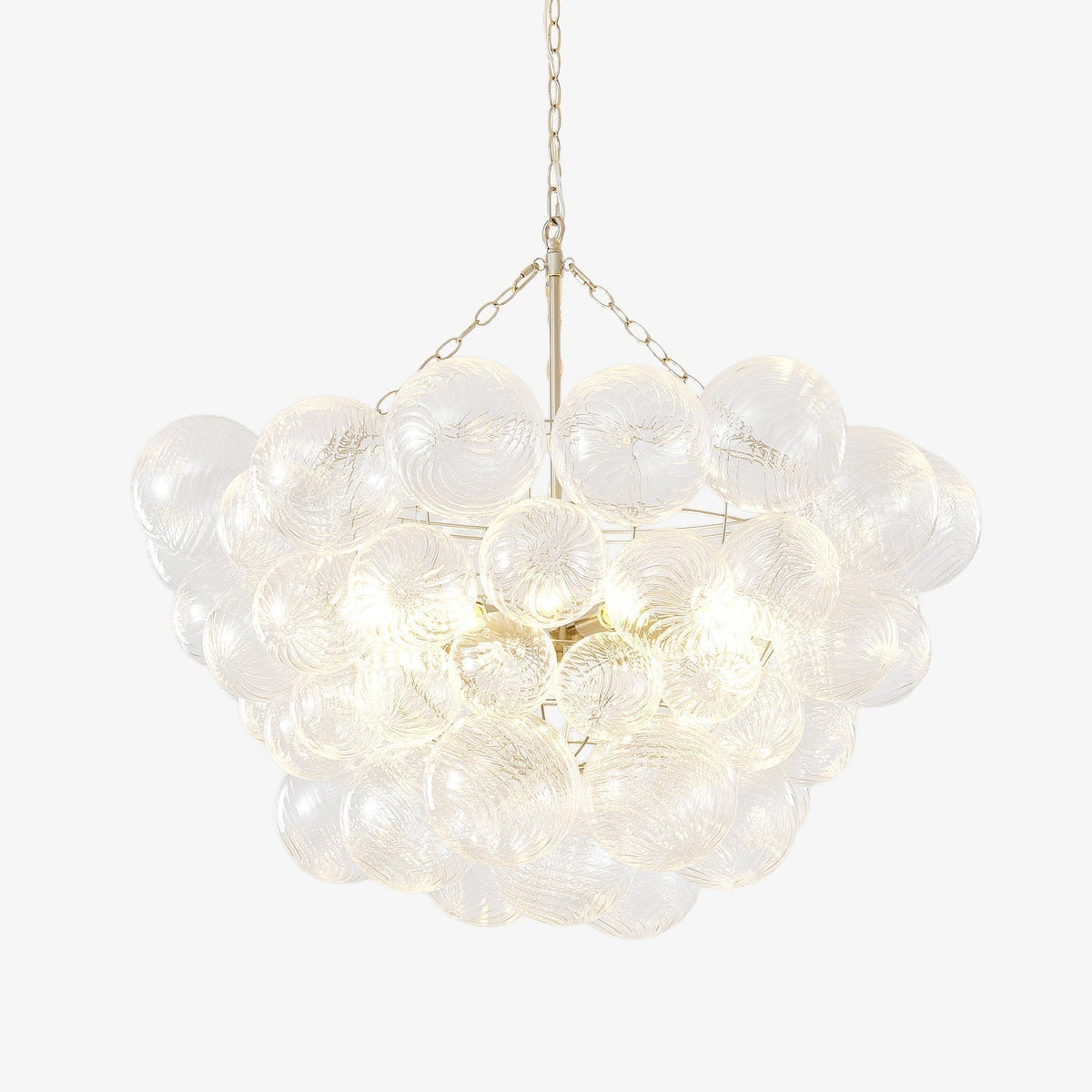 Aurora Chandelier Glass Ball Bubble Modern