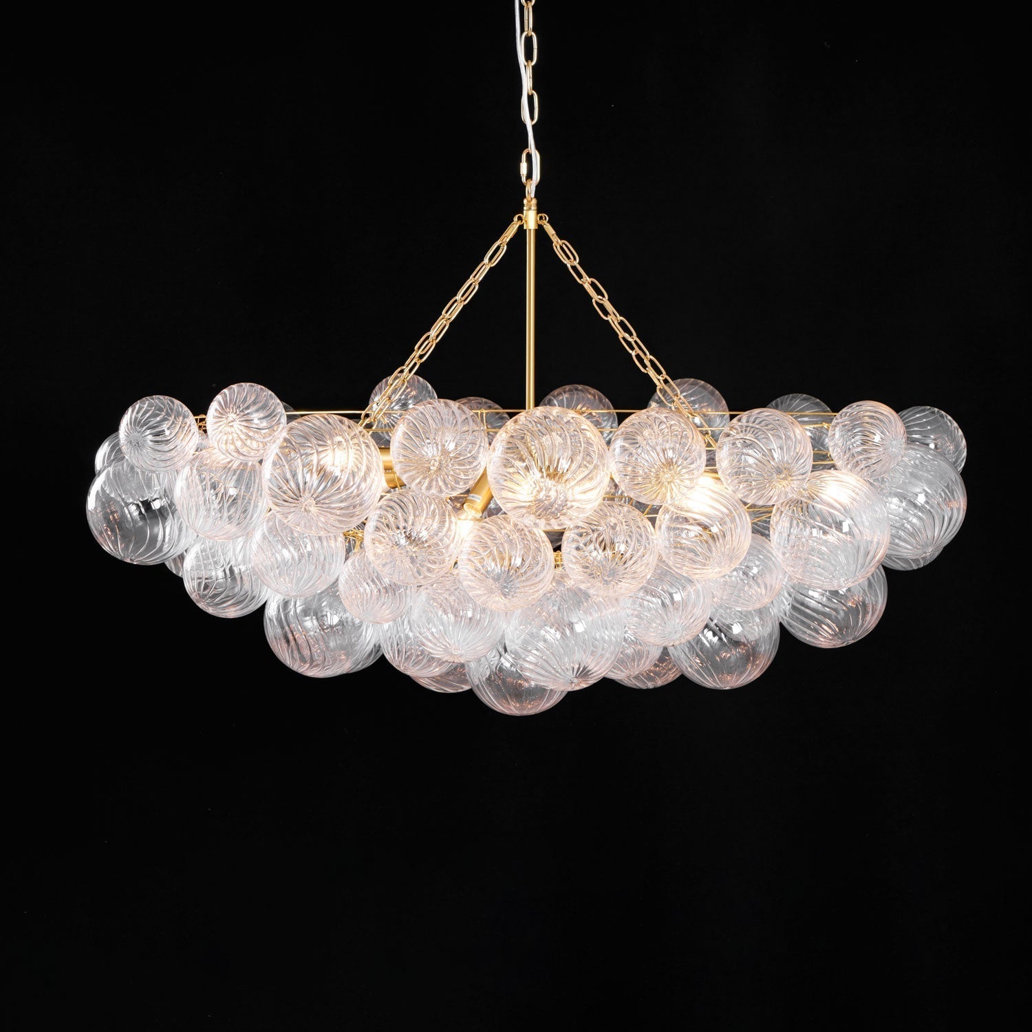 Aurora Chandelier Glass Ball Bubble Modern