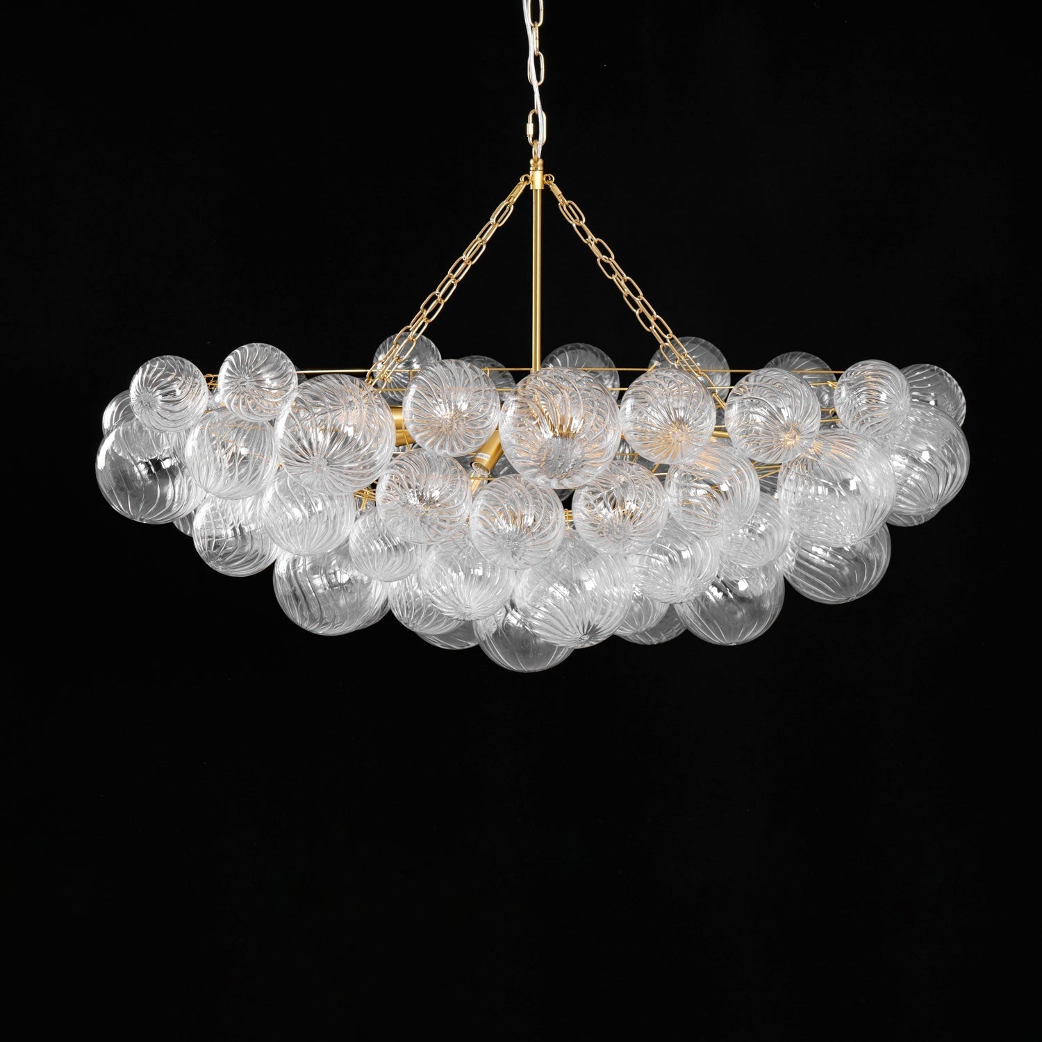 Aurora Chandelier Glass Ball Bubble Modern