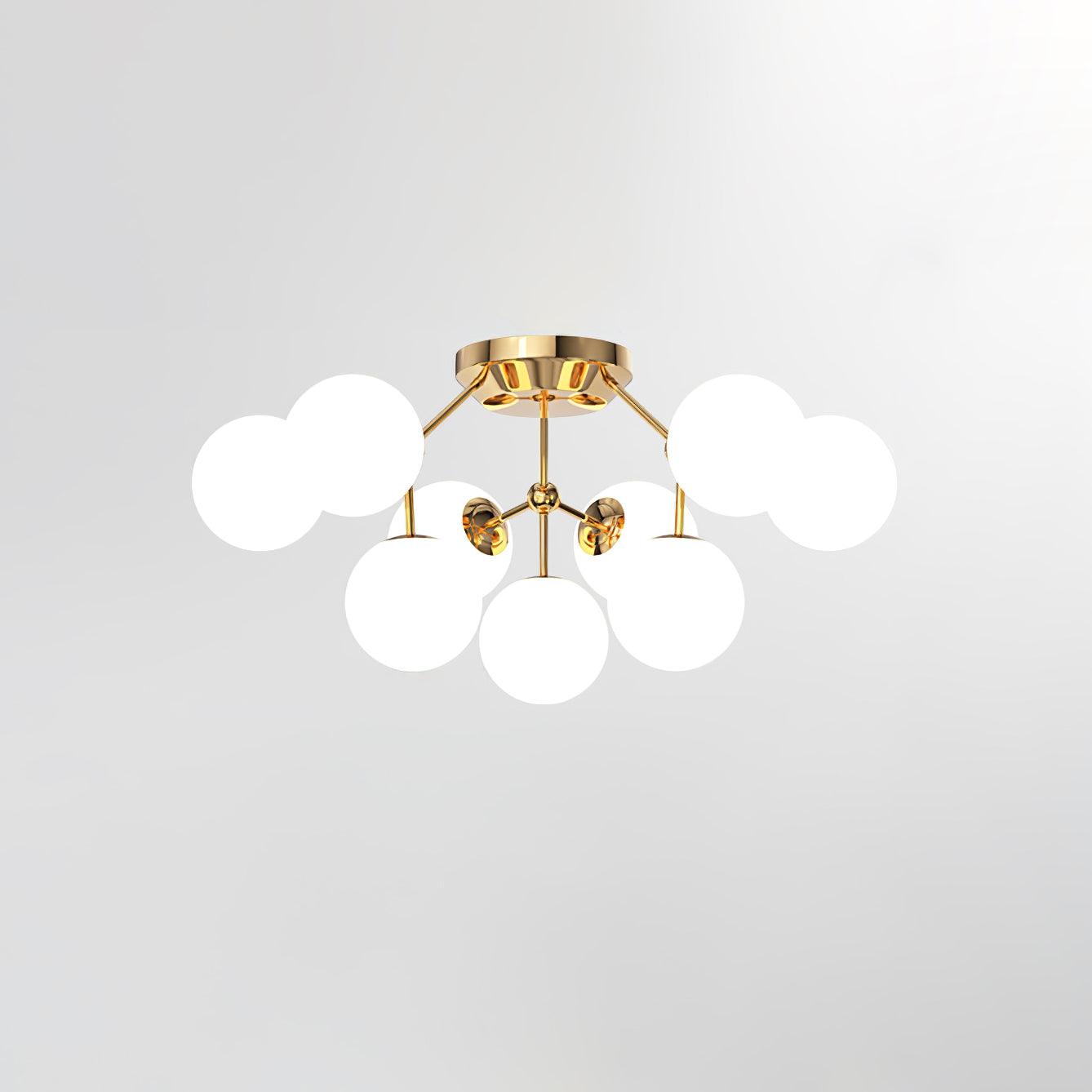 Veloel Luxury Glass Ceiling Lamp