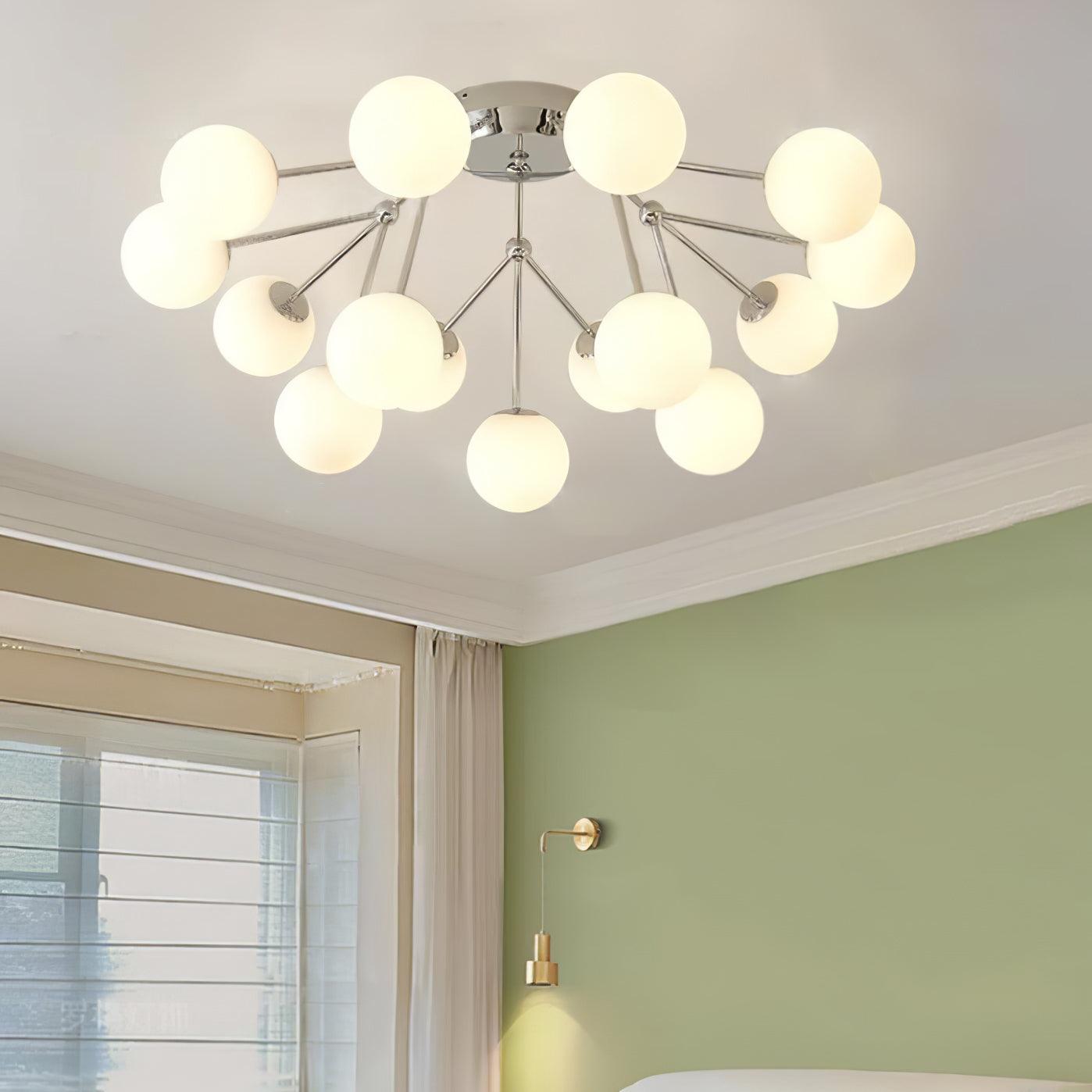 Veloel Luxury Glass Ceiling Lamp