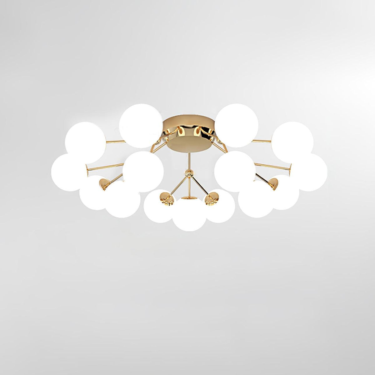 Veloel Luxury Glass Ceiling Lamp