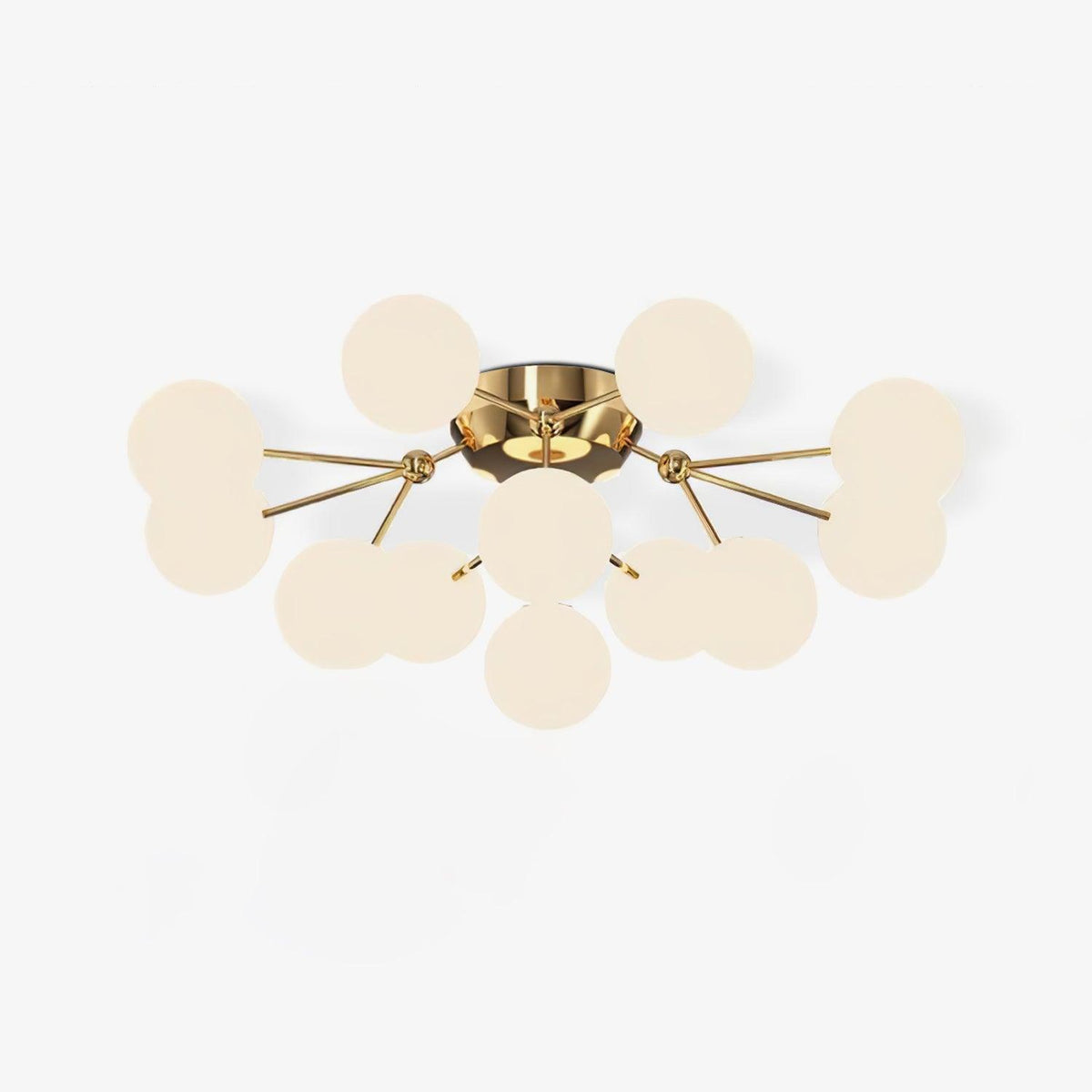 Veloel Luxury Glass Ceiling Lamp