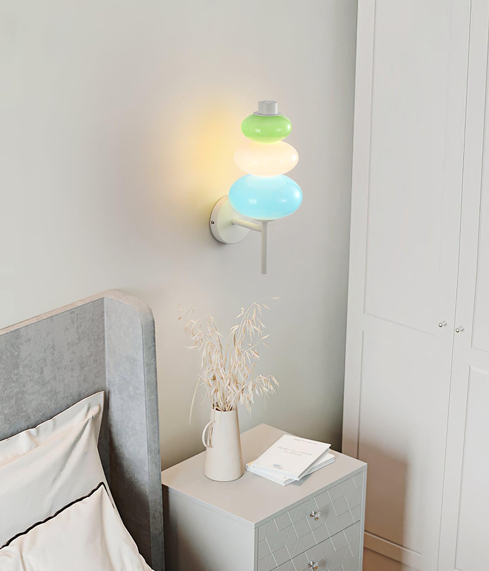 Pebble Modern Glass Wall Lamp