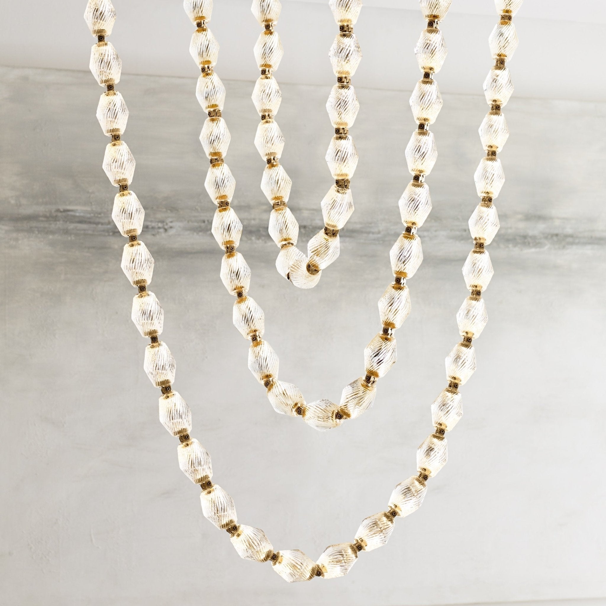 Pearlene Beaded Chandelier