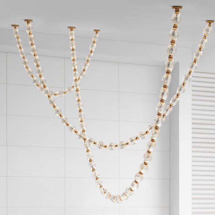 Pearlene Beaded Chandelier