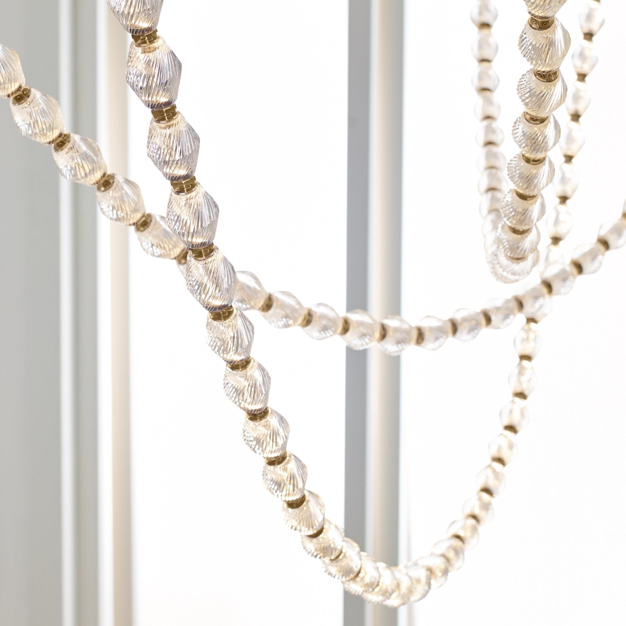Pearlene Beaded Chandelier