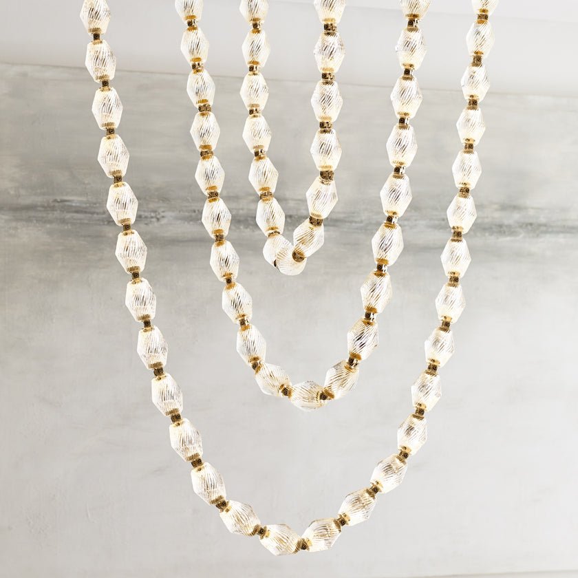 Pearlene Beaded Chandelier
