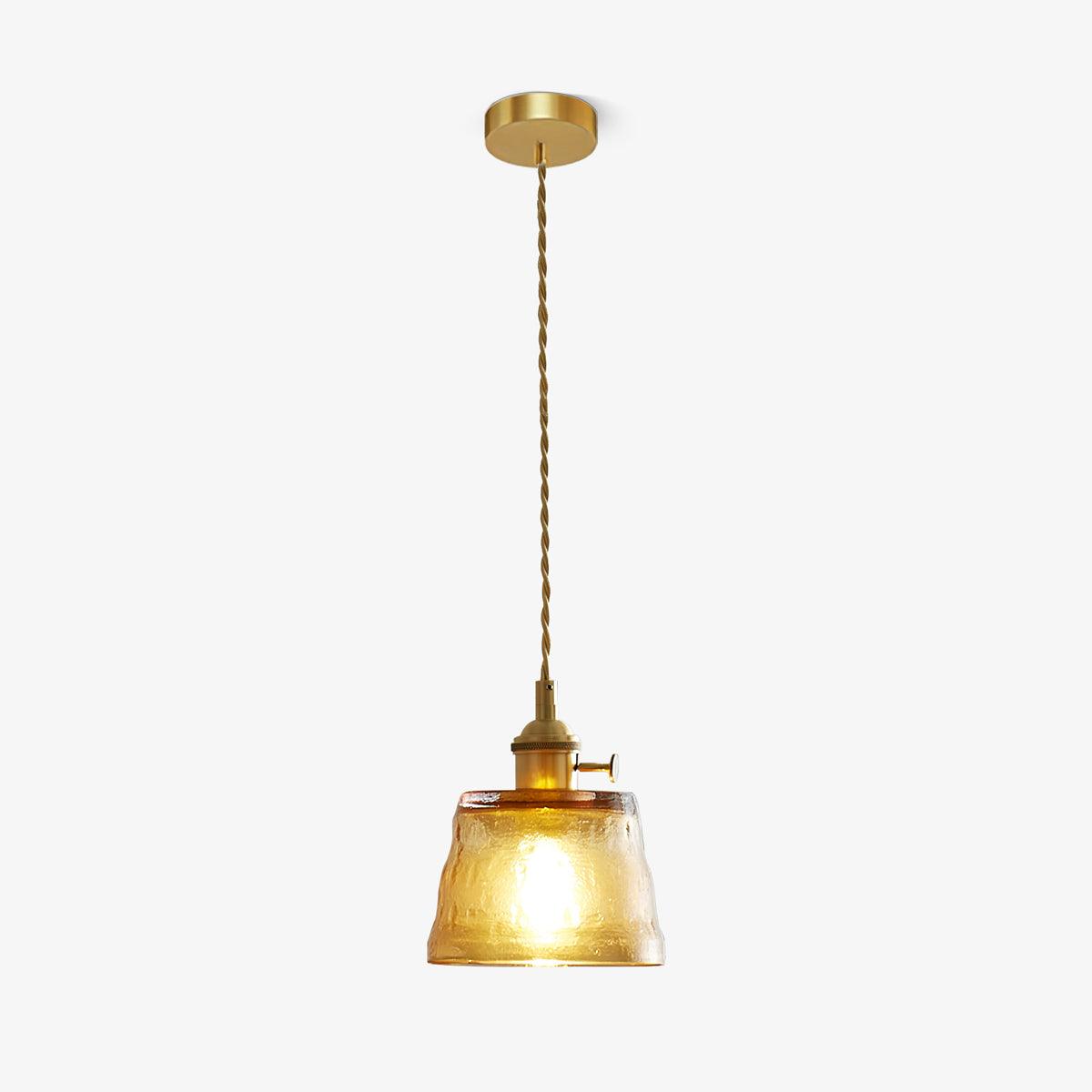 Lioreraya Pendant Lamp Copper Glass for Dining