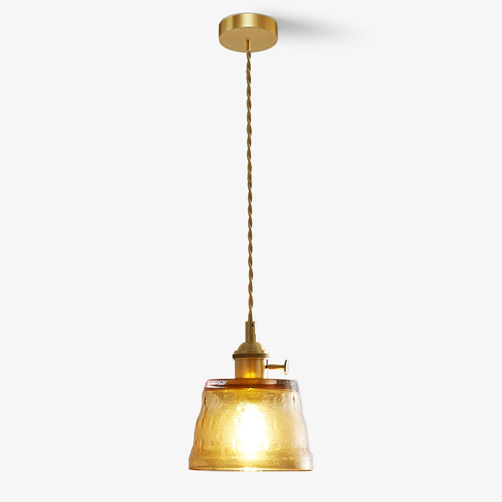 Lioreraya Pendant Lamp Copper Glass for Dining