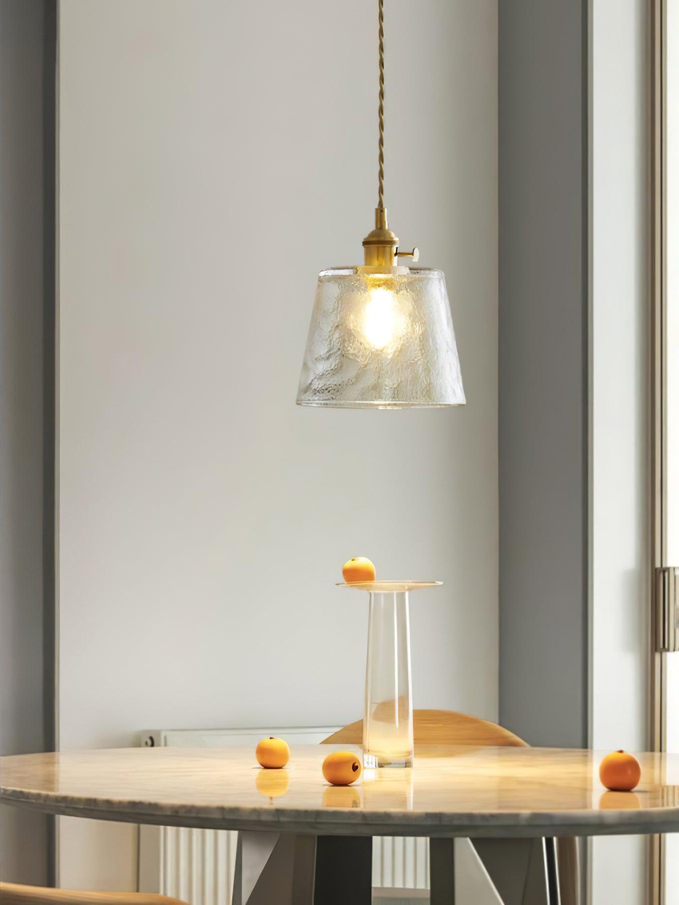 Lioreraya Pendant Lamp Copper Glass for Dining