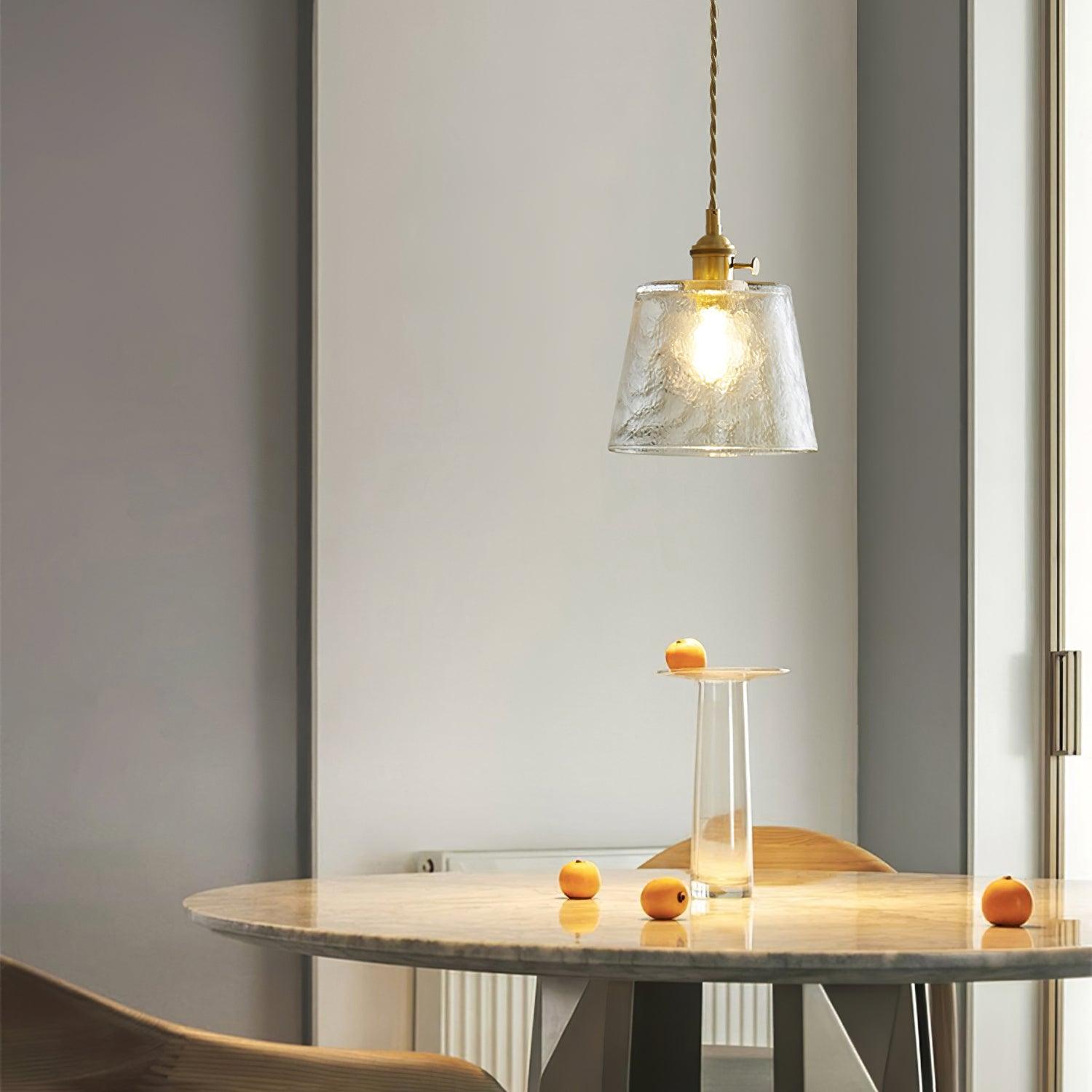 Lioreraya Pendant Lamp Copper Glass for Dining