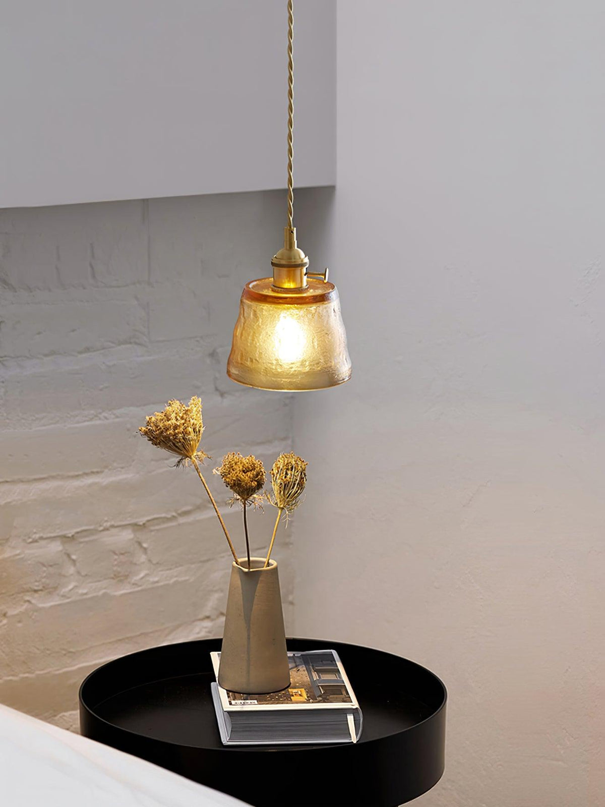 Lioreraya Pendant Lamp Copper Glass for Dining