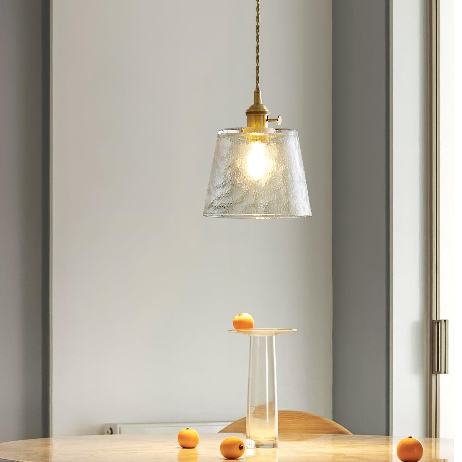 Lioreraya Pendant Lamp Copper Glass for Dining