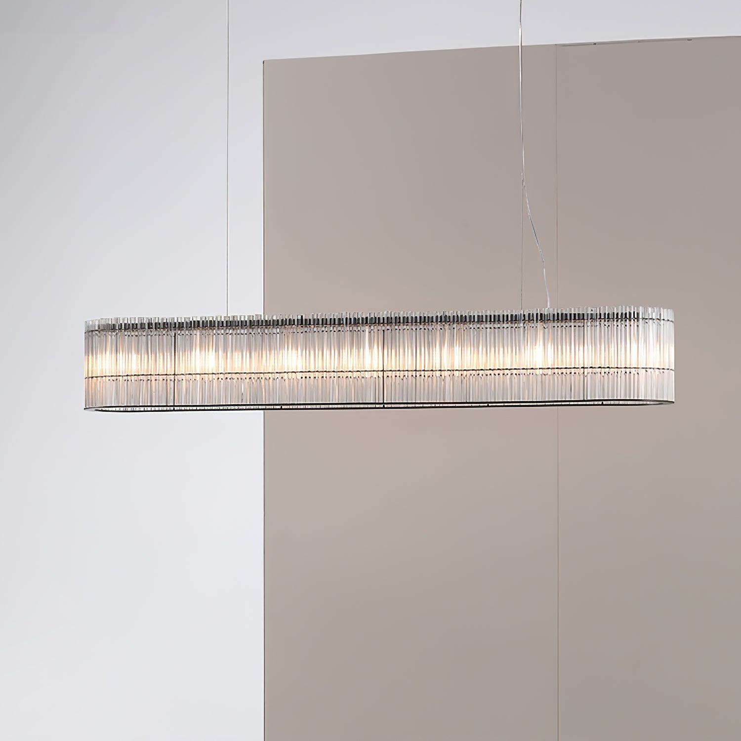 Celivia Pendant Lamp Glass Tube Ring Modern Luxury
