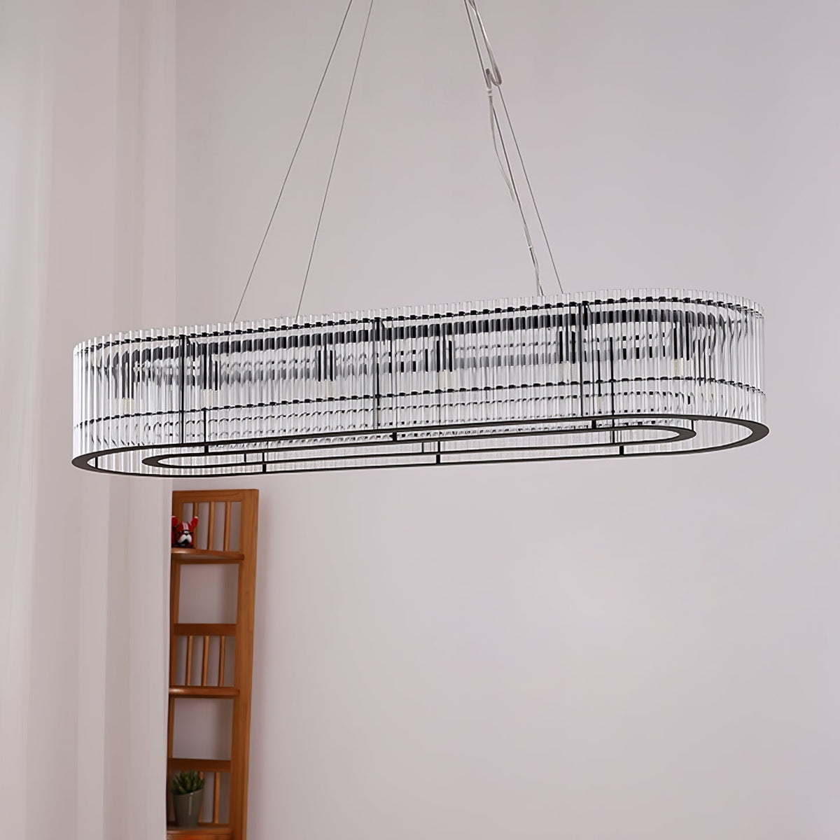 Celivia Pendant Lamp Glass Tube Ring Modern Luxury