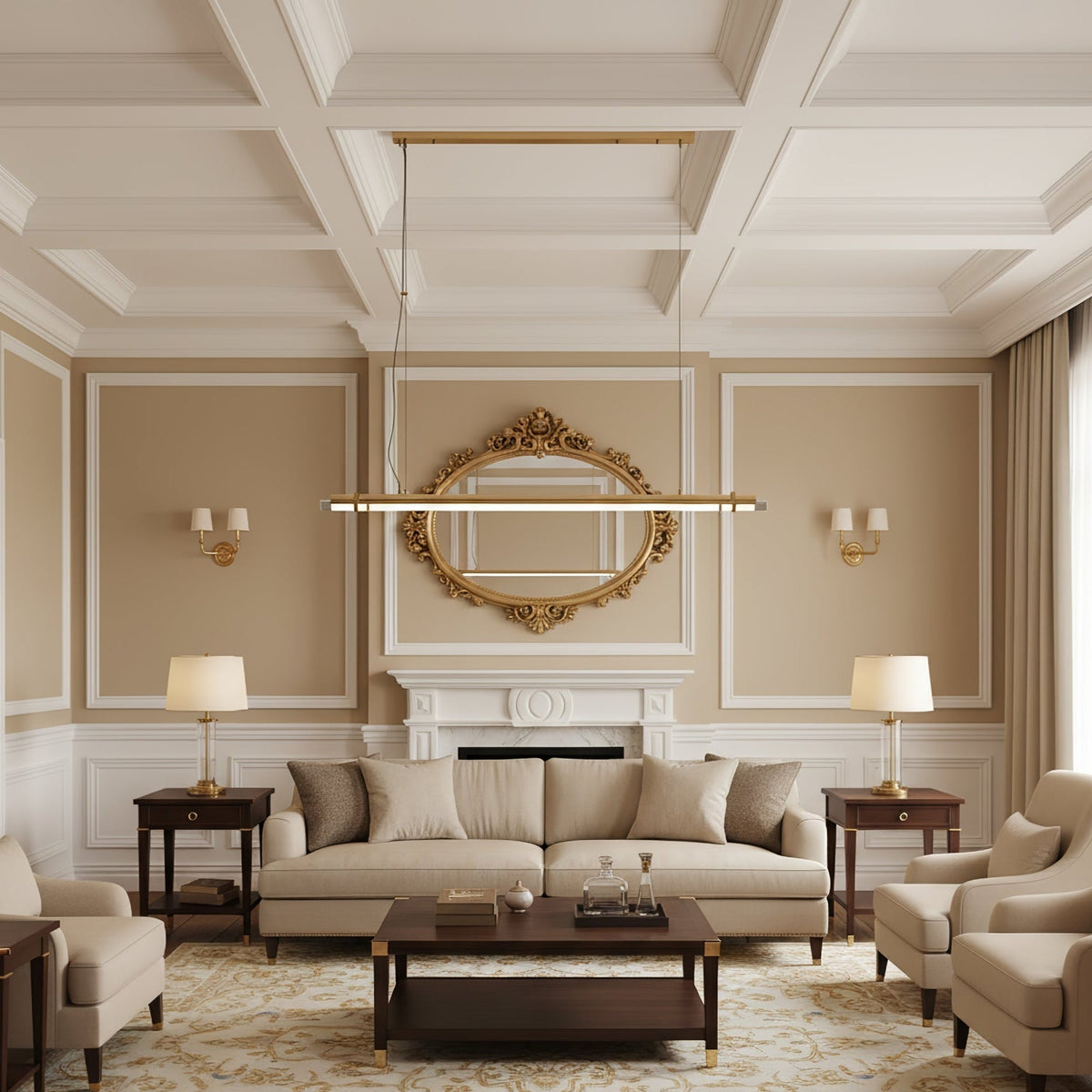 Gleam Bar Linear Pendant Lamp