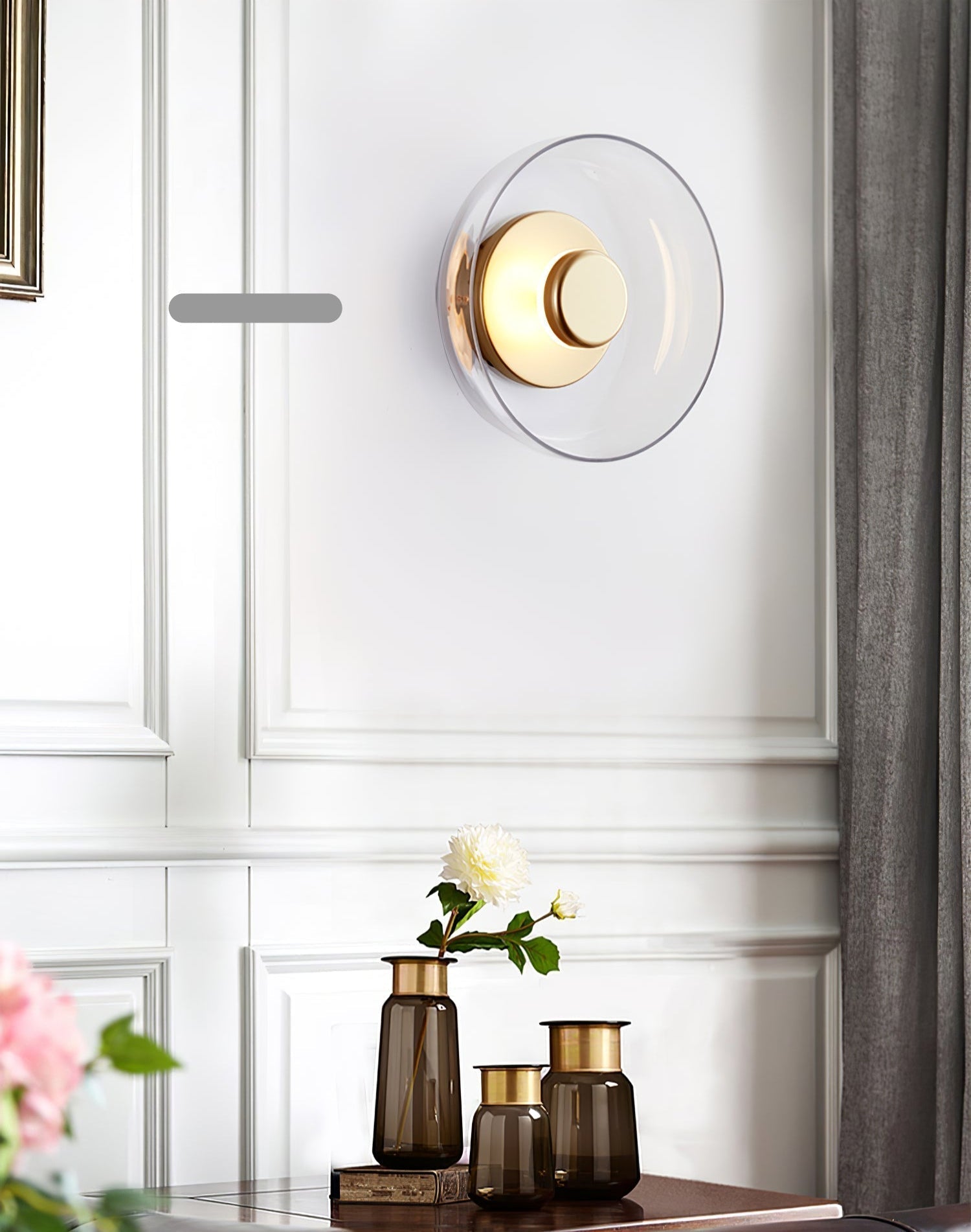 Lomino Premium Nordic Art Glass Wall Light